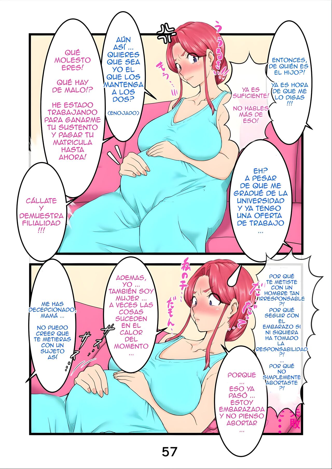 Haramaseta Bunny Girl wa, Boku no Kaa-chan!? | La conejita a la que embaracé, era mi madre? - Page 60