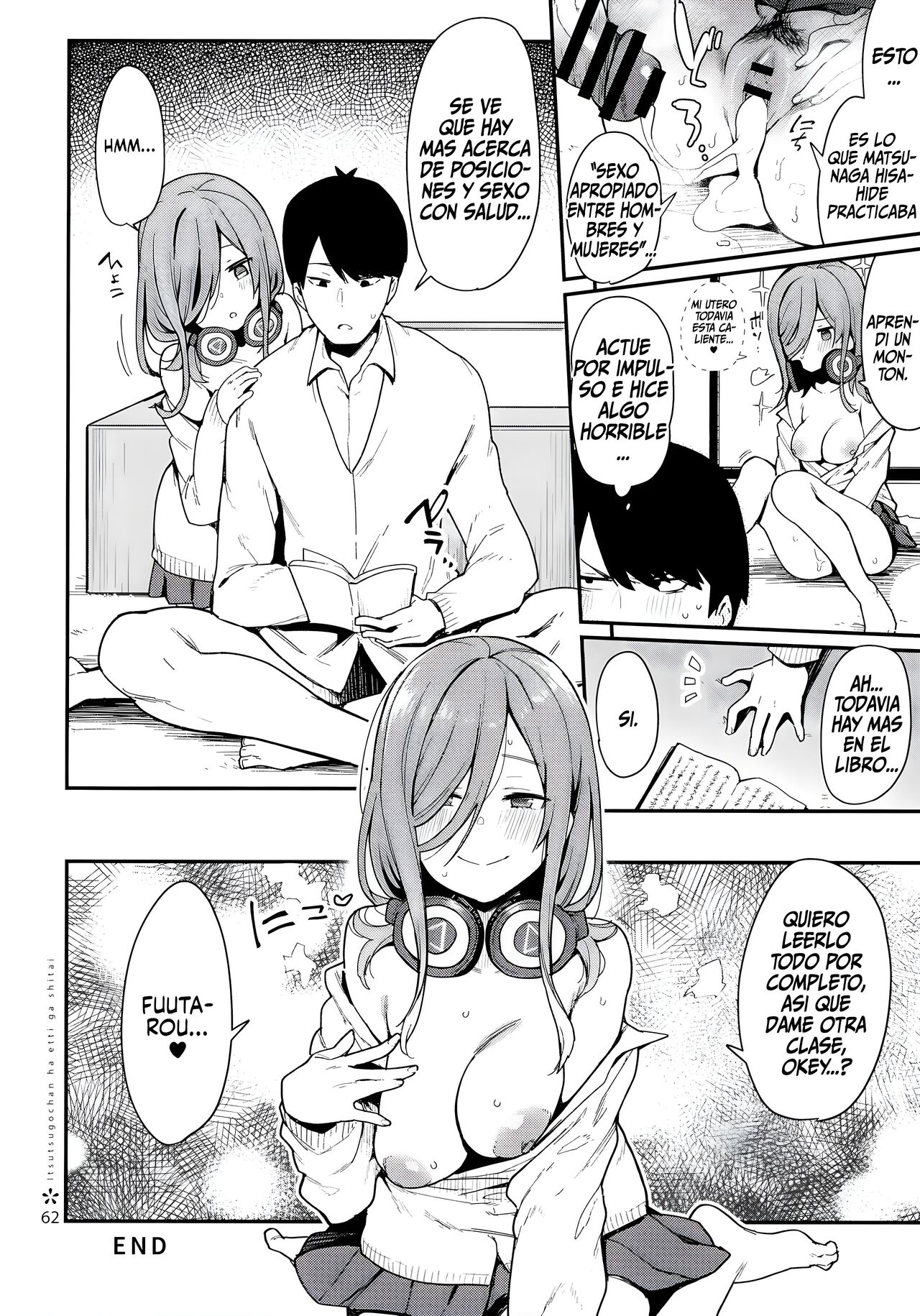 Itsutsugo-chan wa Ecchi ga Shitai | Las quintillizas quieren tener sexo - Page 61