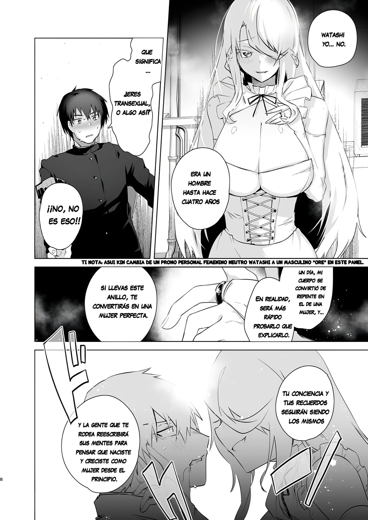 TS Fukushuu Revenge 1 ~Me cambié de sexo, me convertí en una chica hermosa, me vengaré y cambiaré mi vida.!~ - Page 7