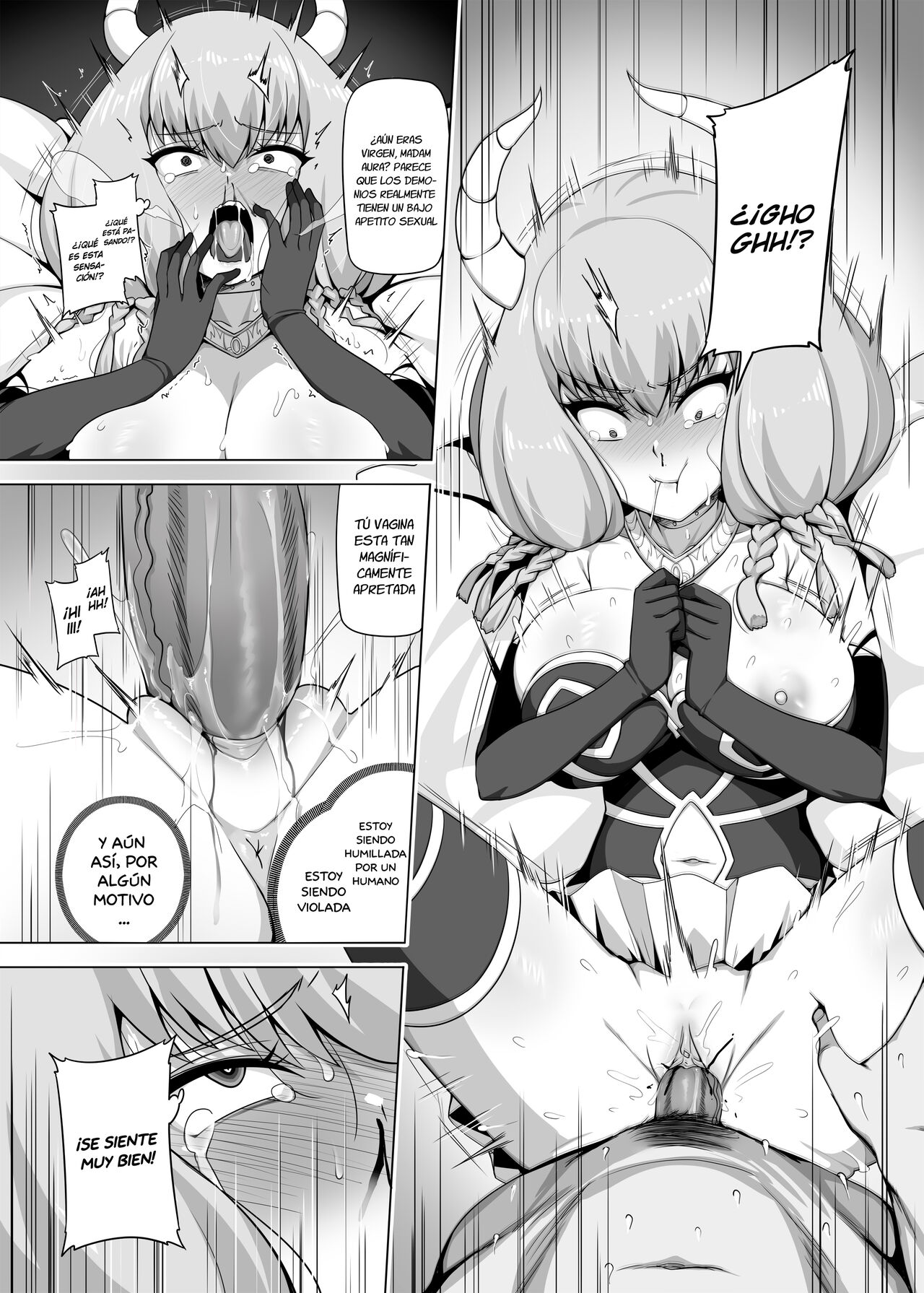 Aura to Ippatsu Yaru Tame Mechakucha Maryoku o Tamete Kimashita | Guardé toneladas de magia con un solo objetivo: preñar a Aura - Page 7