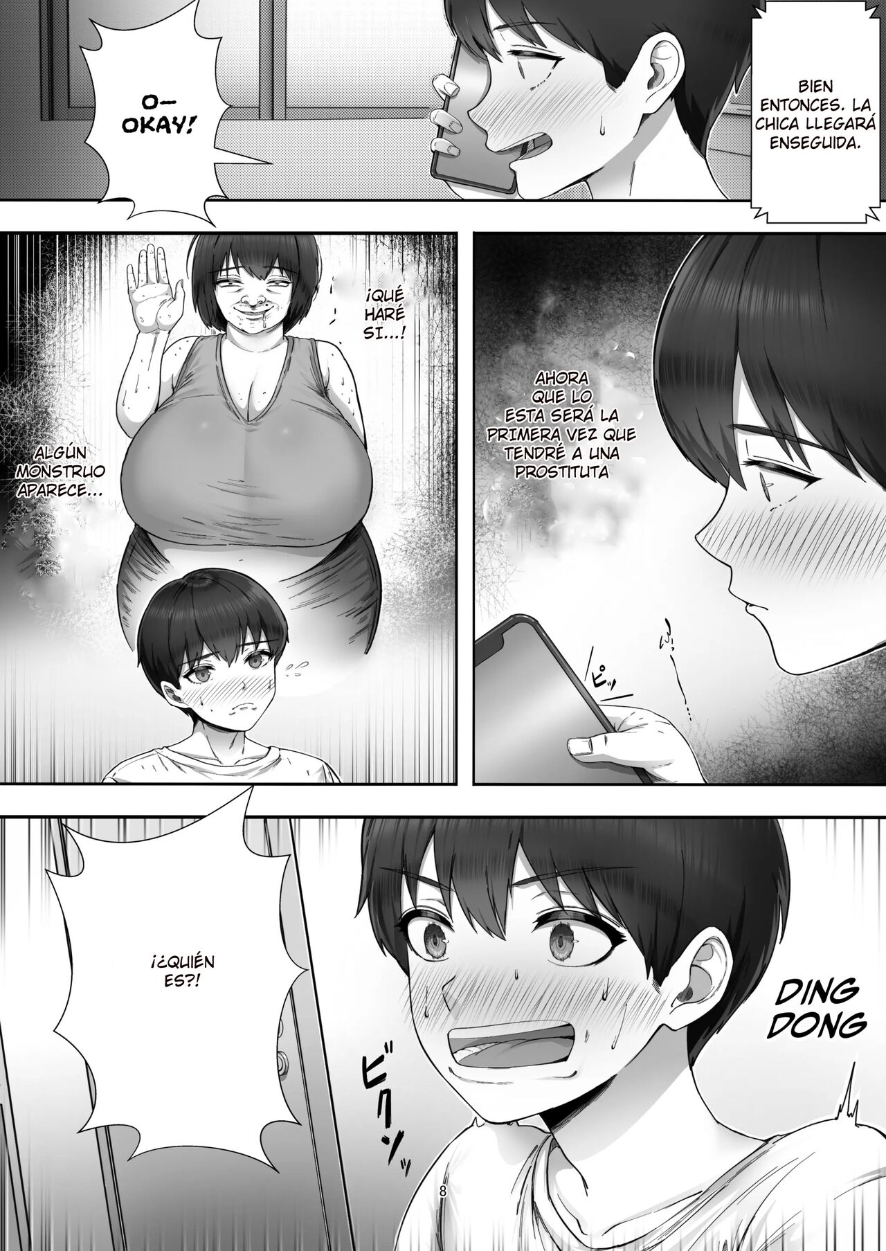 DeliHeal Yondara Gachi no Kaa-chan ga Kita Hanashi. | Cuando pedi una prostituta, mi mama aparecio - Page 7