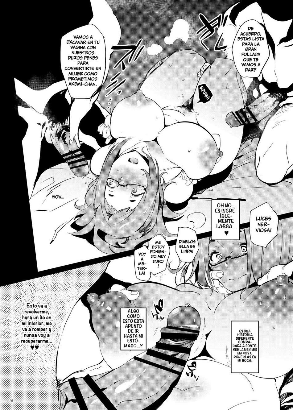 Gokujou Kusozako Busumesu Manko | Grade-A Stupid Worthless Ugly Bitch Pussy - Page 9