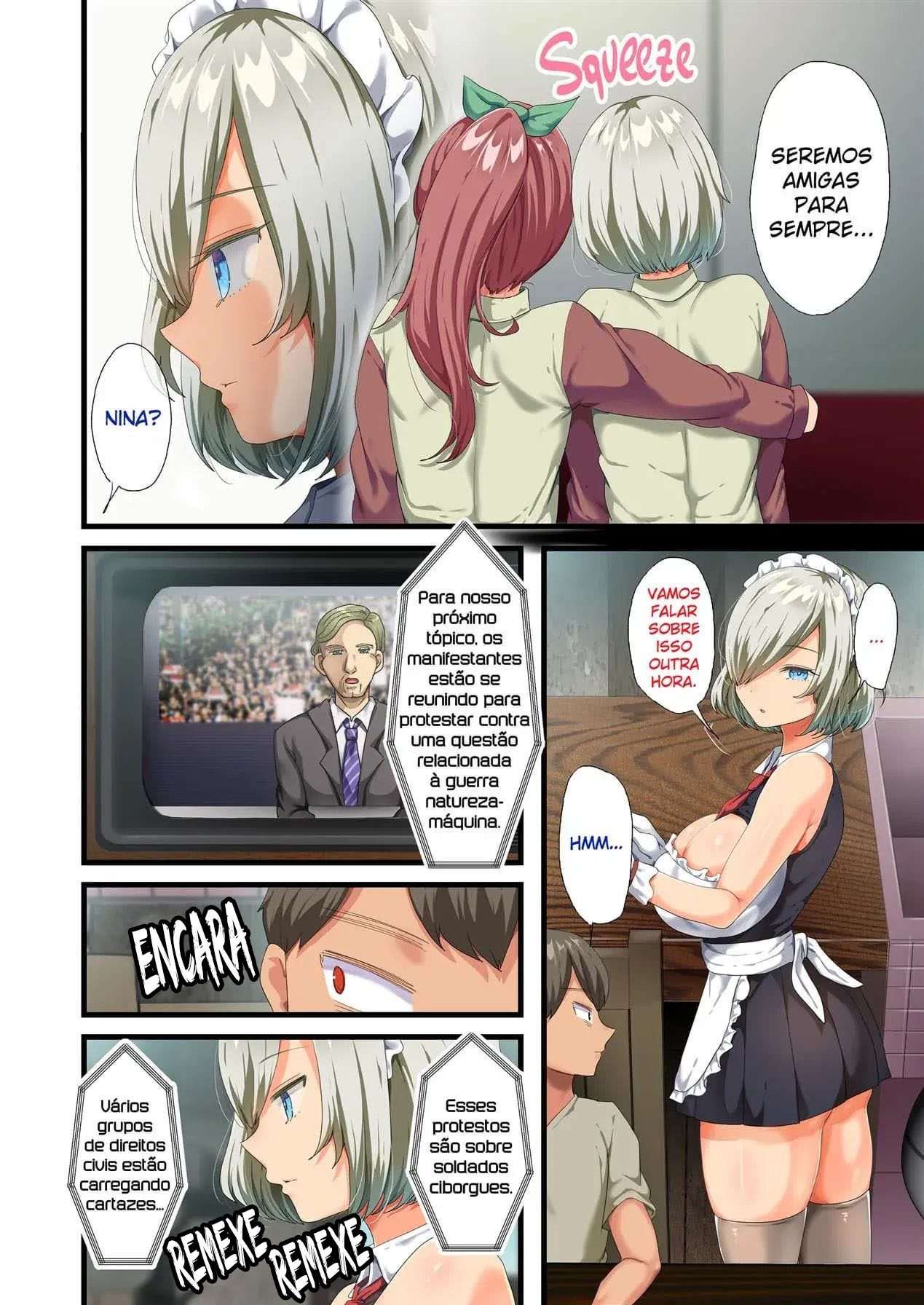 Ao Fim da Guerra, Eu Trouxe uma Bela Androide Peituda Para Minha Casa… 2 - Page 5