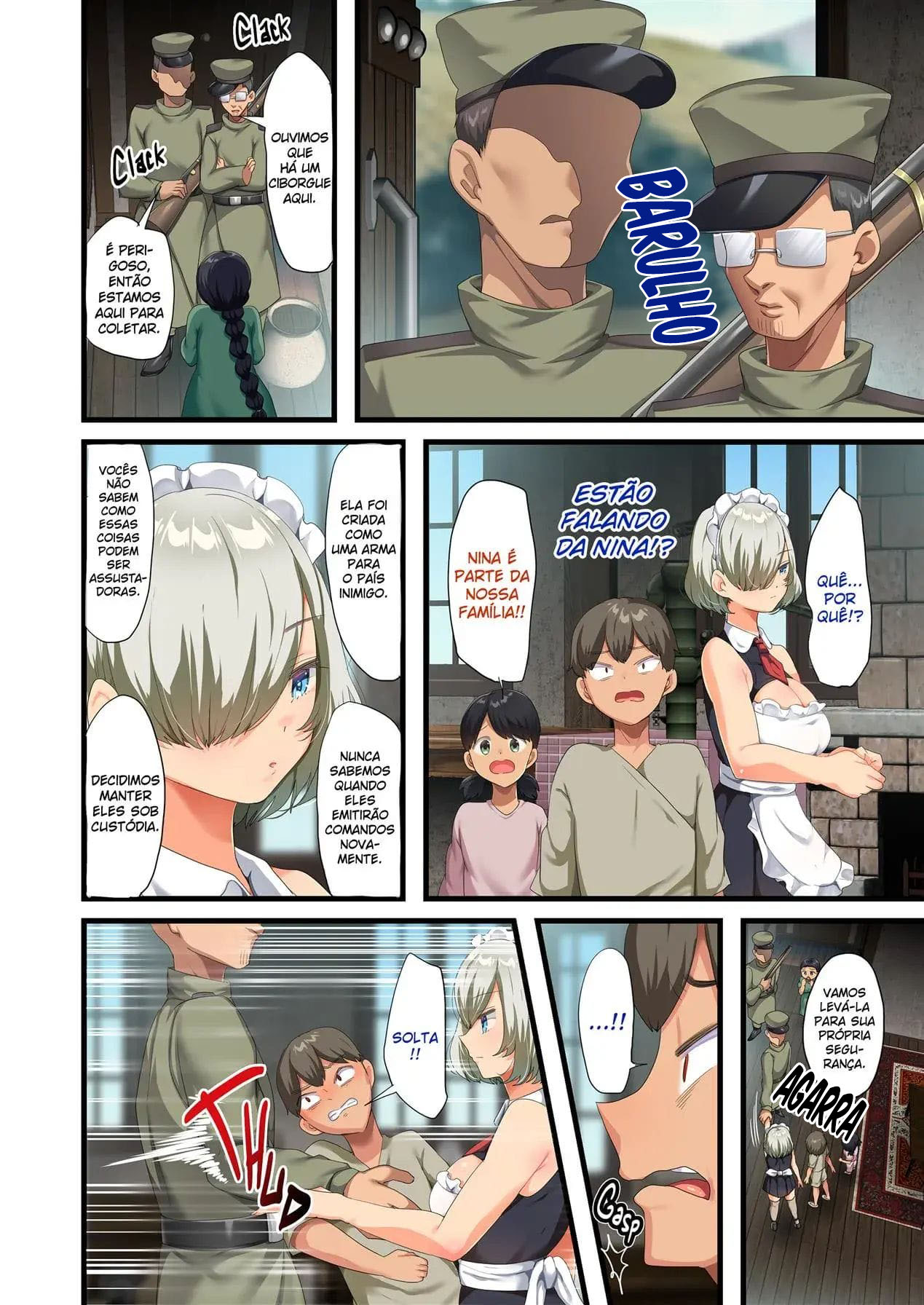Ao Fim da Guerra, Eu Trouxe uma Bela Androide Peituda Para Minha Casa… 2 - Page 89