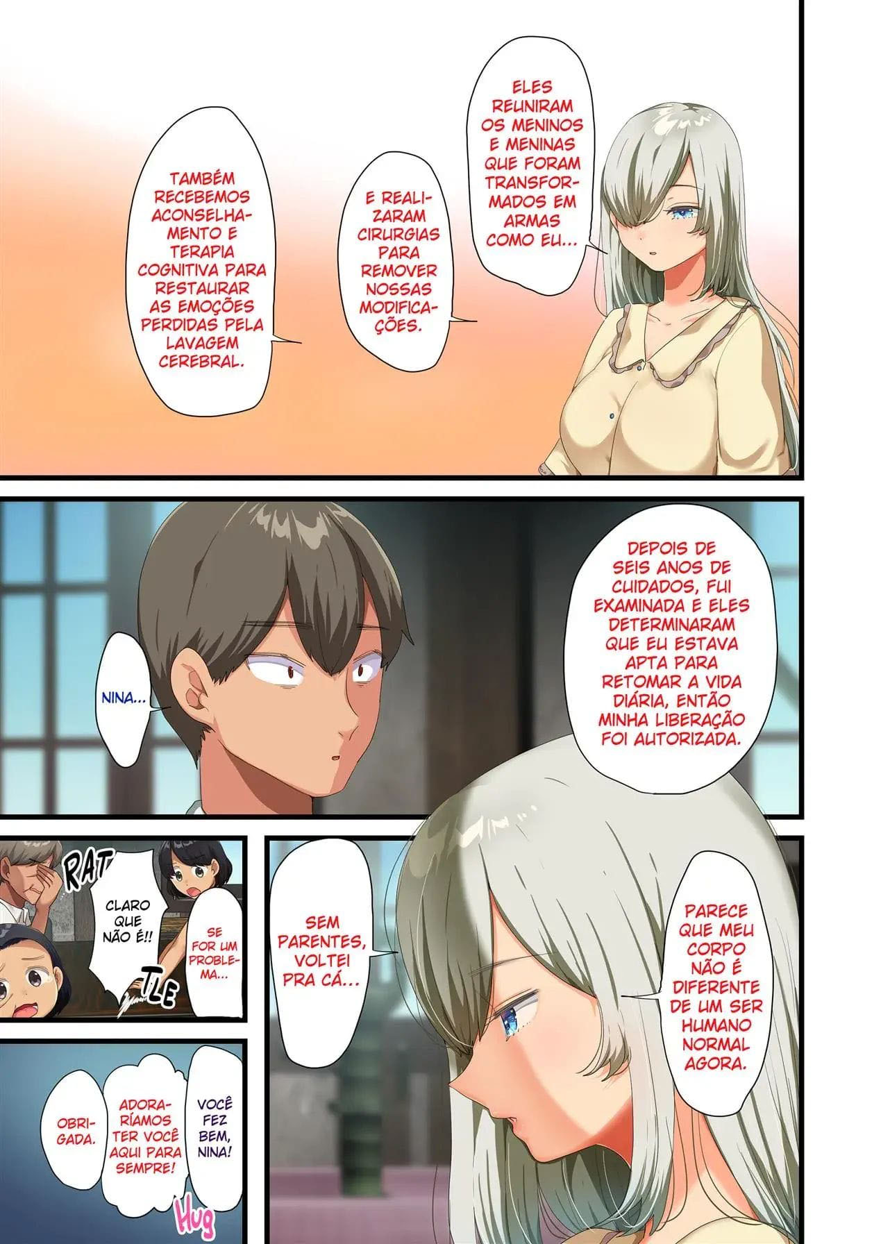 Ao Fim da Guerra, Eu Trouxe uma Bela Androide Peituda Para Minha Casa… 2 - Page 104