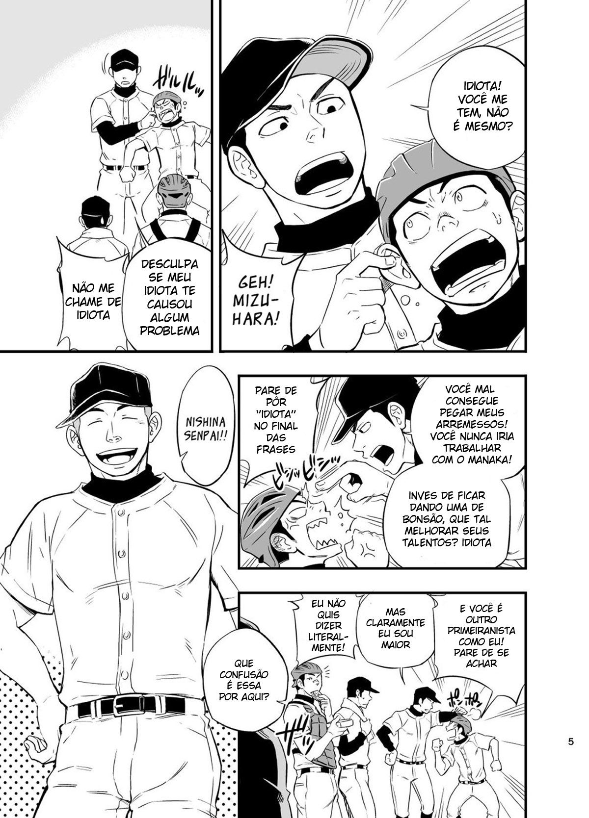 Com Toda Certeza Existe Algo de Errado Com Essa Escola de Clube de Baseball - Page 6