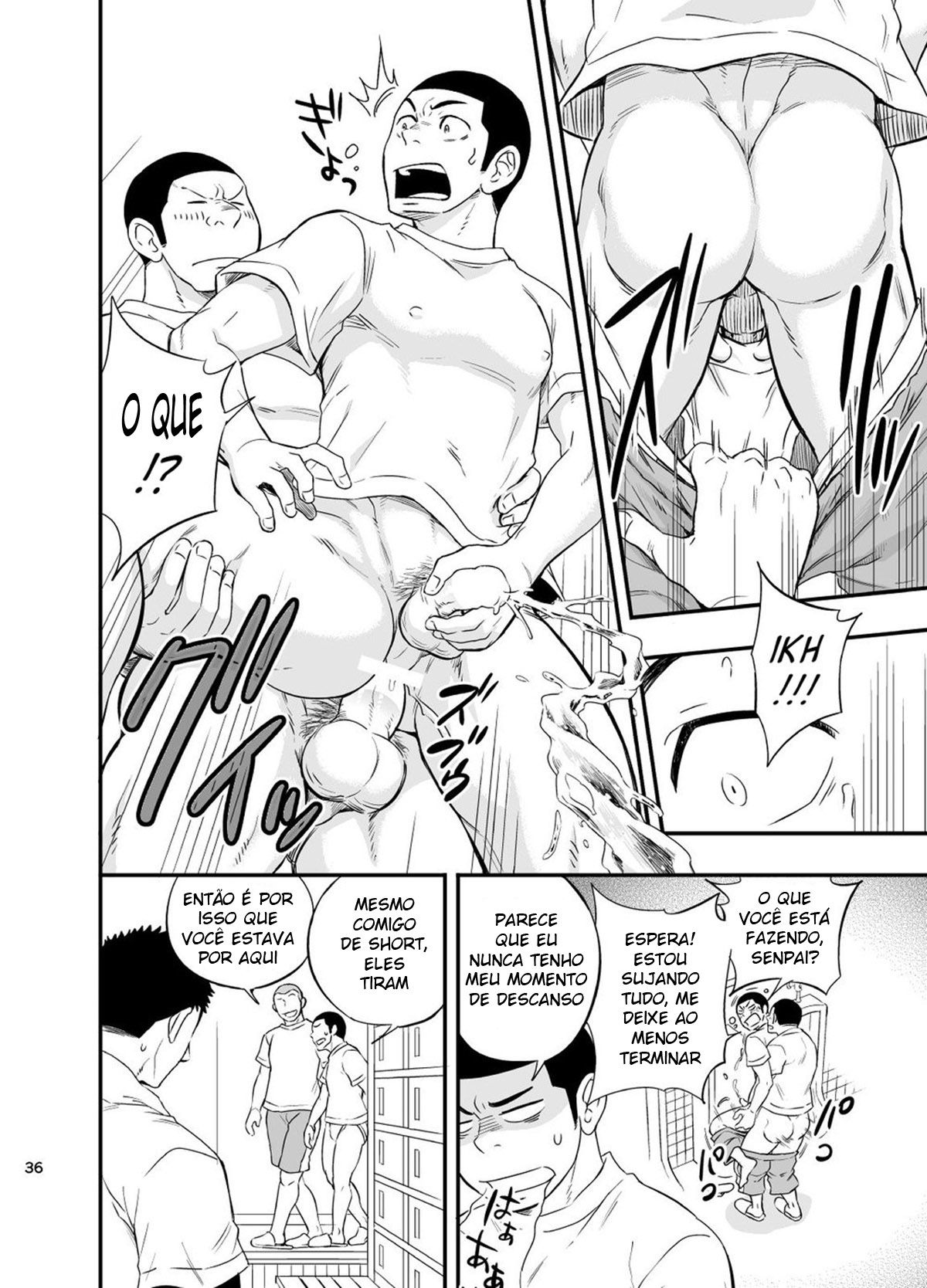 Com Toda Certeza Existe Algo de Errado Com Essa Escola de Clube de Baseball - Page 37
