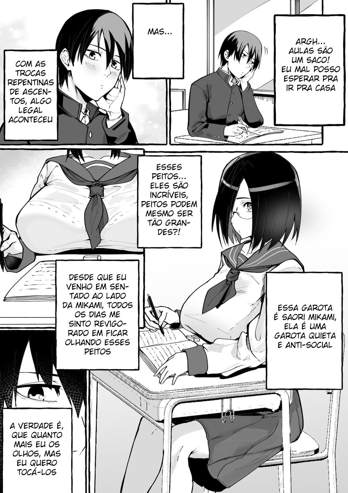 Como Minha Namorada Peituda Drenou Minhas Bolas Com Dedicação - Page 2