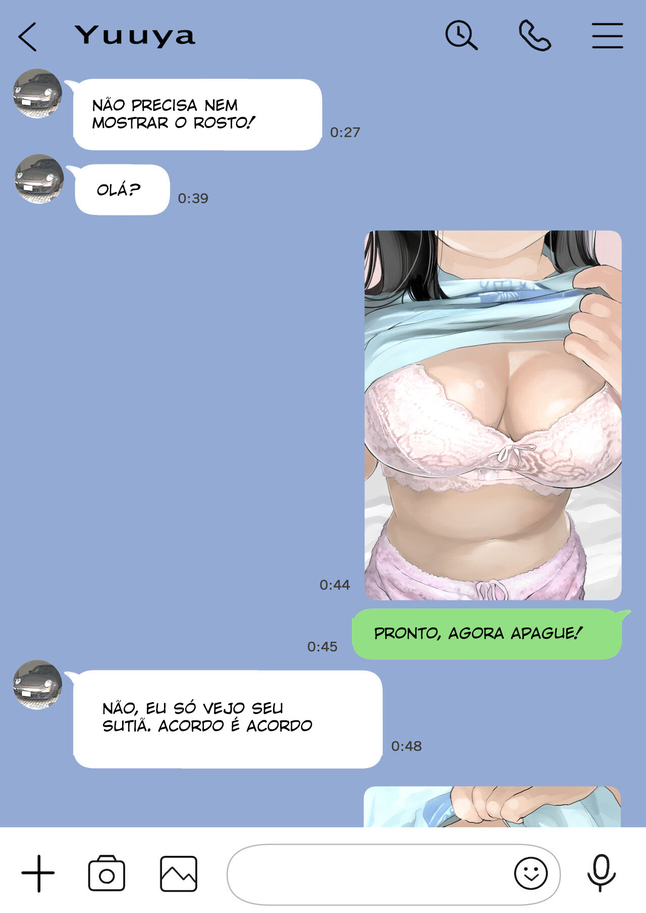 Eu Acabei Bisbilhotando o Celular Dela - Page 40