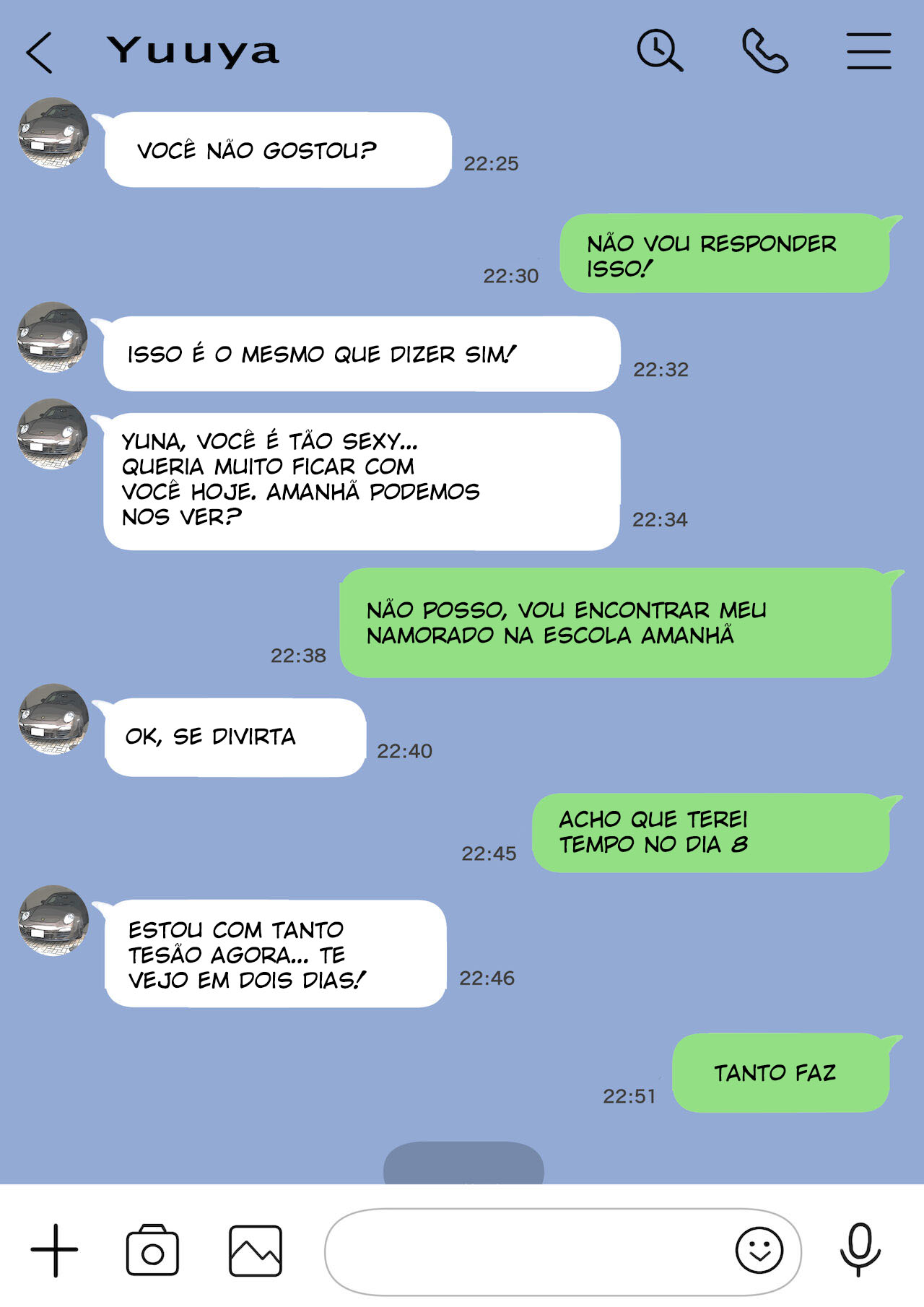 Eu Acabei Bisbilhotando o Celular Dela - Page 44