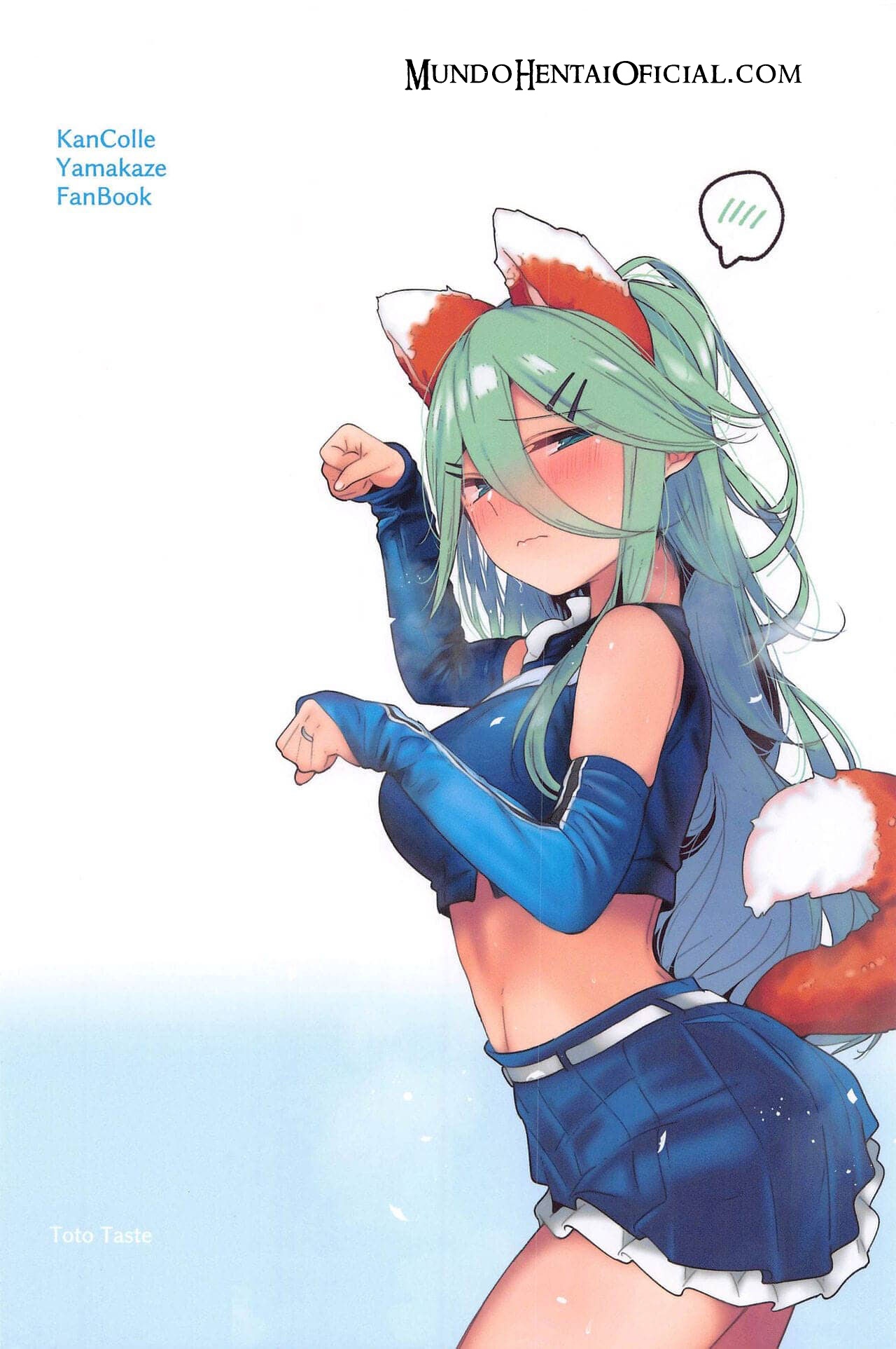 Fazendo Sexo Sedutor com Yamakaze-Chan em uma Praia Particular - Page 26