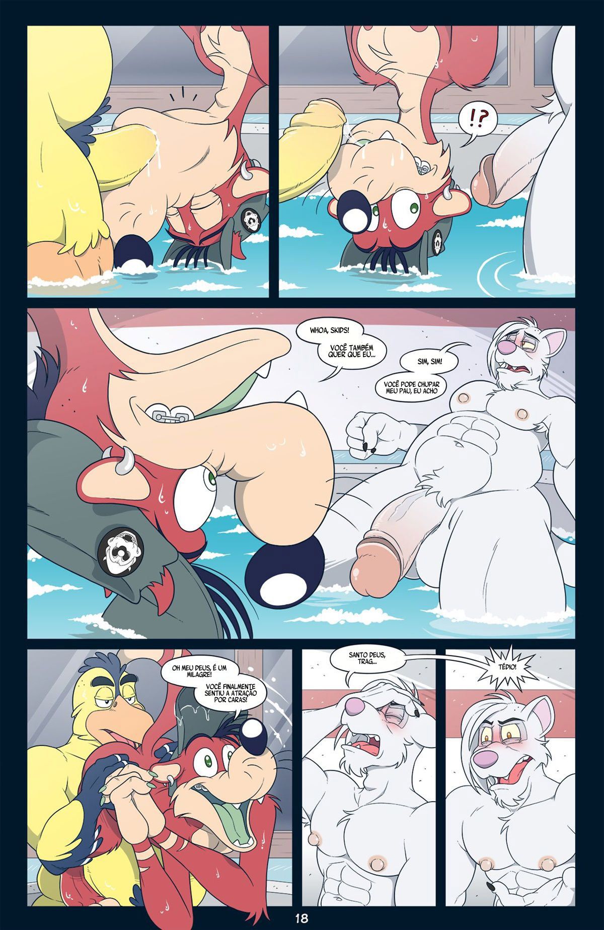 Festa Nua da Banheira Quente! - Page 18