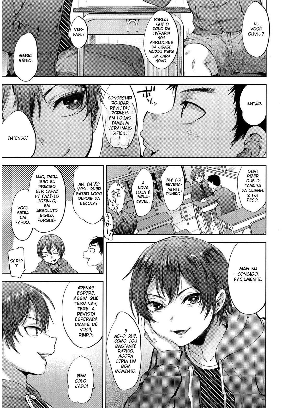 Manbiki Josou Shounen Oshioki Fuck - Page 3