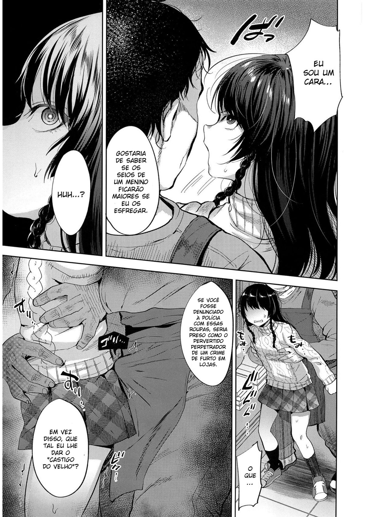 Manbiki Josou Shounen Oshioki Fuck - Page 9
