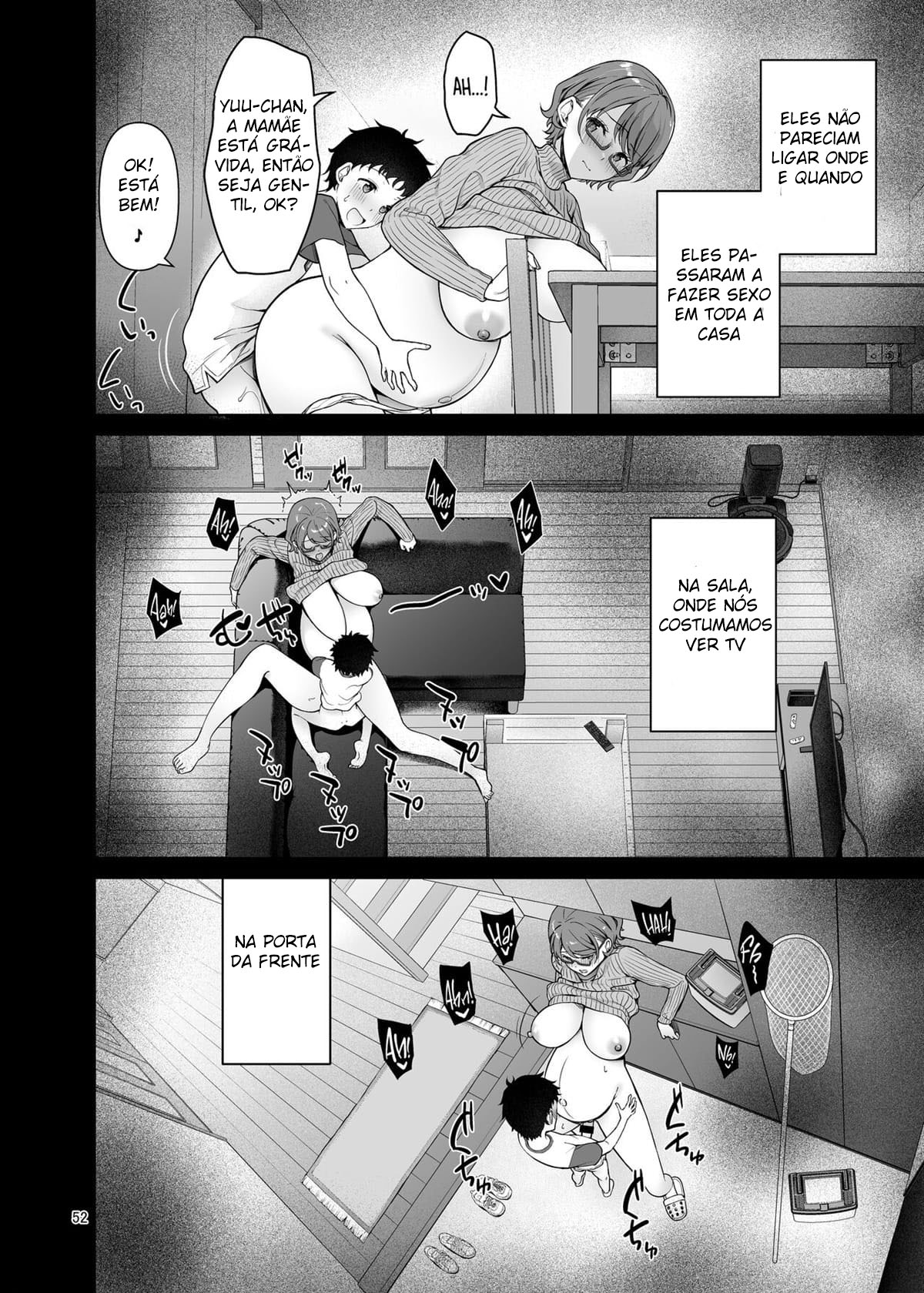 Minha Mãe Só Vira uma Vadia Pro Meu Irmãozinho - Page 52