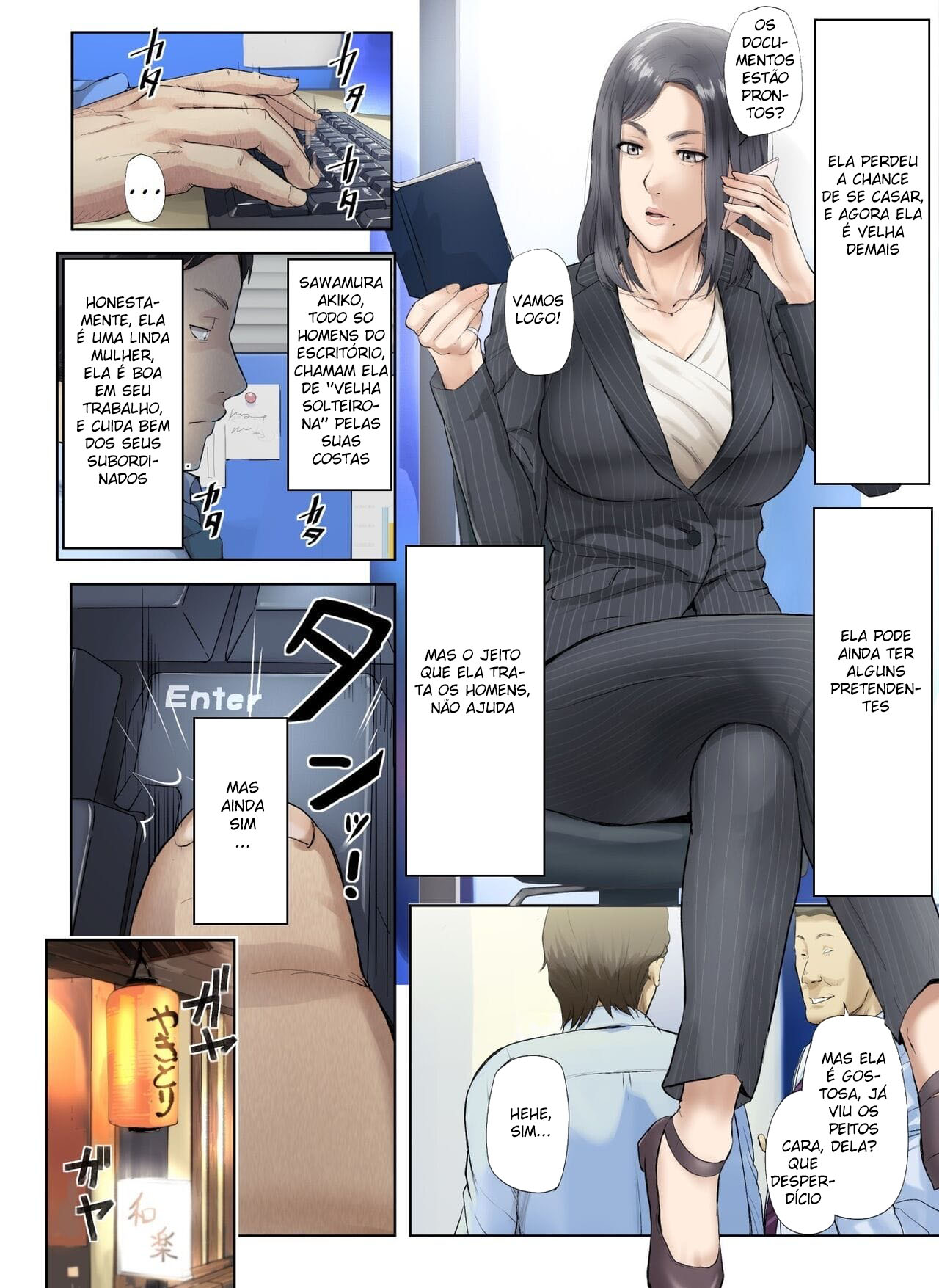 [Notícia Trágica] Engravidei a Velha Solteirona da Empresa - Page 5
