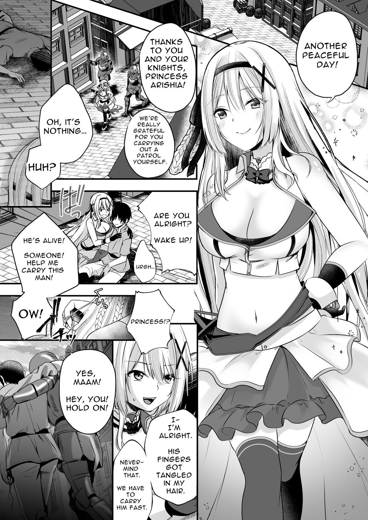 MarionettePrincess -Mobu murabito no etchina ayatsuri ningyō ni sa rete shimau hime kishi monogatari- | Marionette Princess -Tale of The Princess Knight Turned Puppet- - Page 2