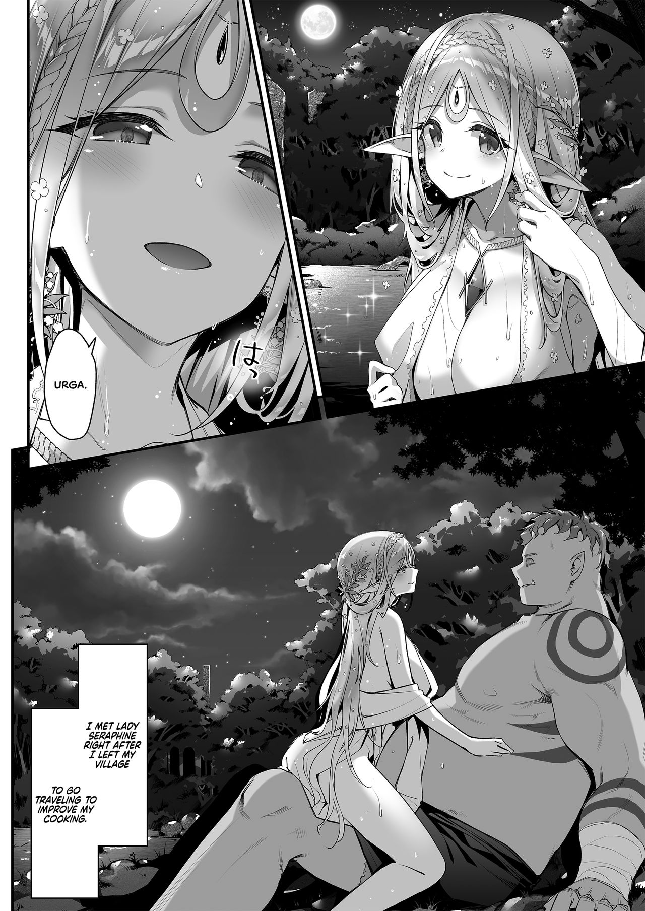 Midara na Elf-san wa Orc-kun ga Osuki | The Lewd Elf likes the Orc - Page 3