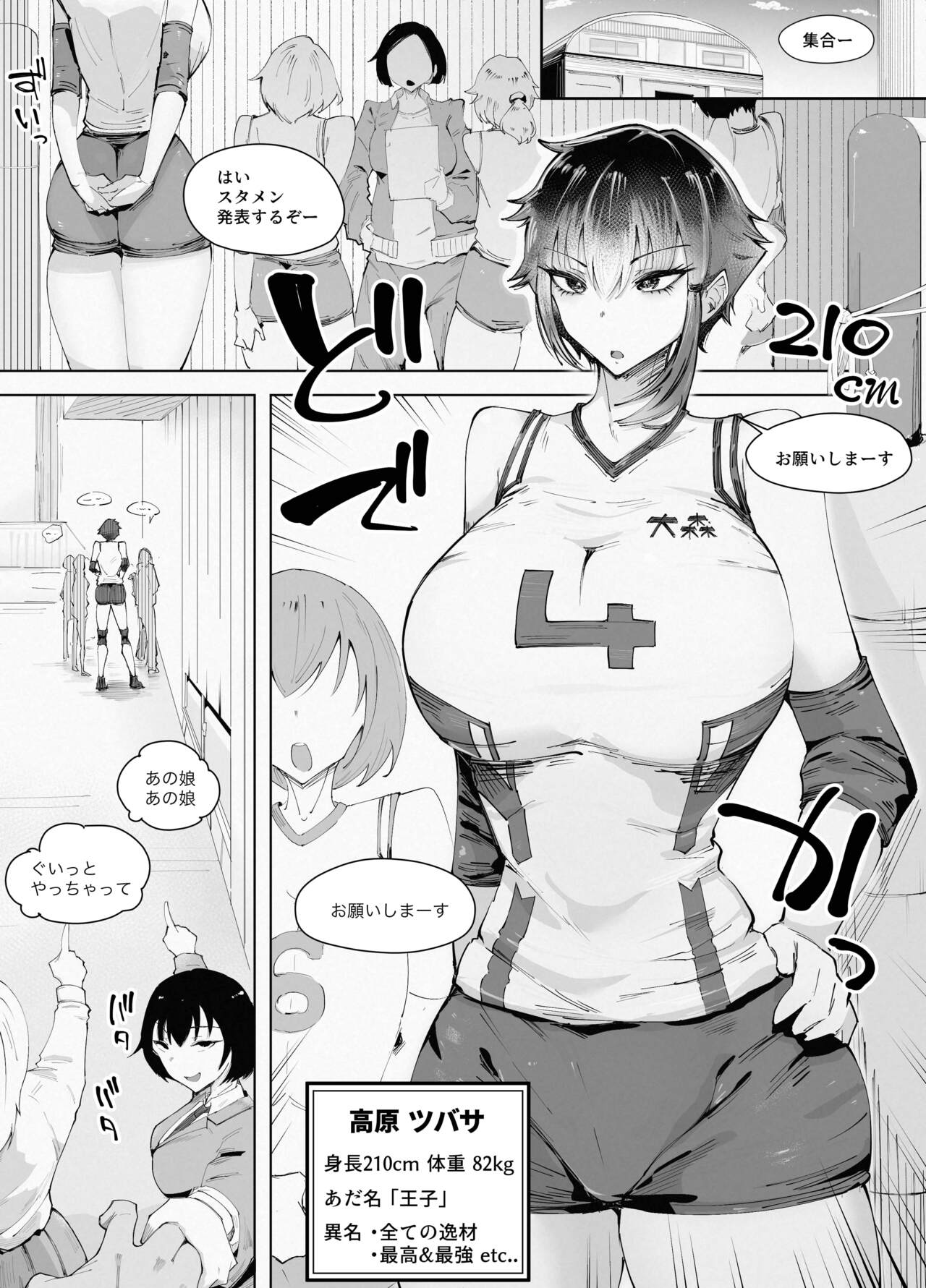 250cm no Ryuugakusei ga Futo Shita Itazura de 200cm Goe no Ouji-sama-kei Joshi o Ukkari Mesu Ochi Sasete Shimai Ato wa Mou Omoikkiri Chouhatsu Sarete Chouhatsu Sarete Chouhatsu Sarete - Page 3