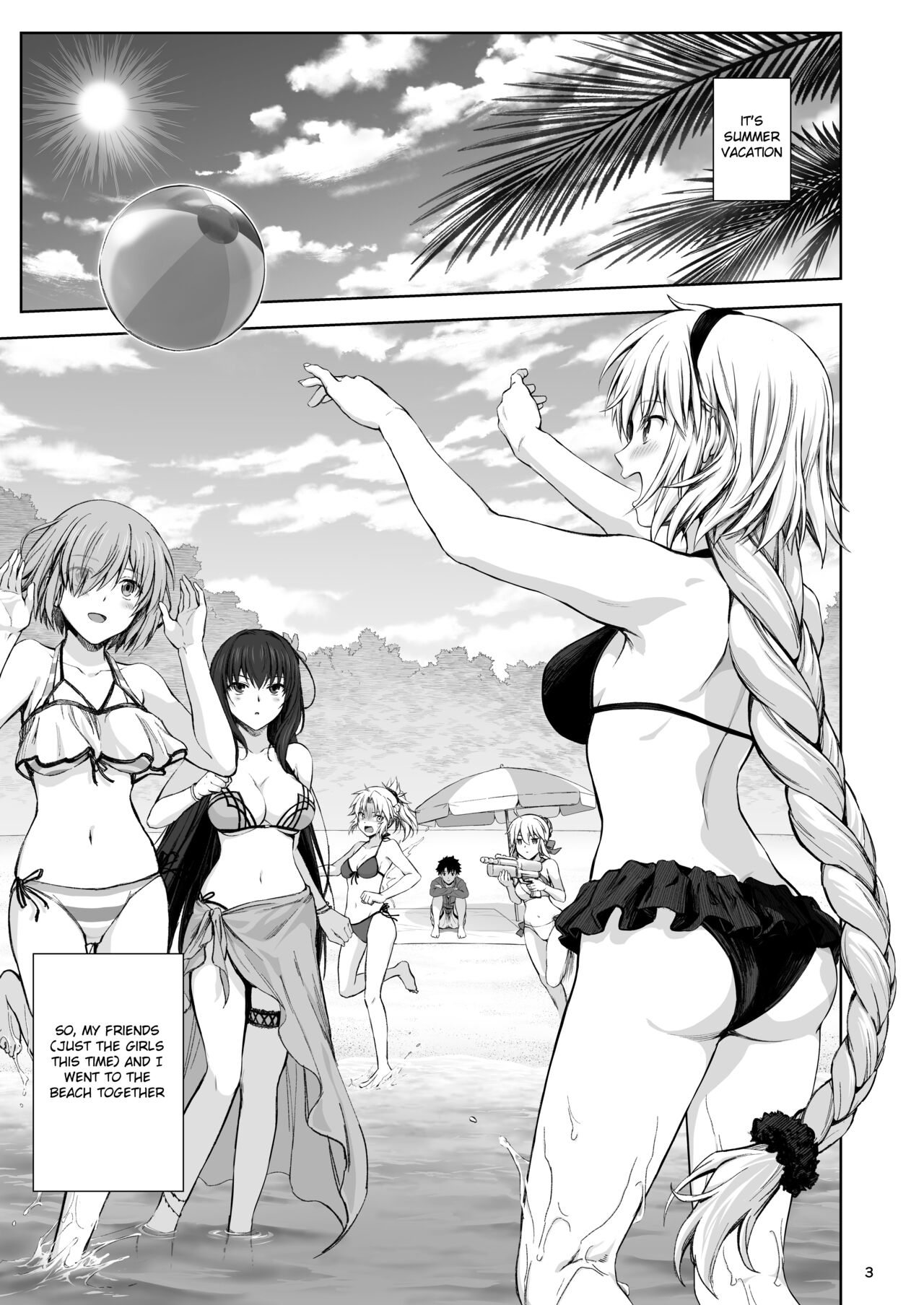 Jeanne to Natsu no Umi | Summer beach with Jeanne - Page 4