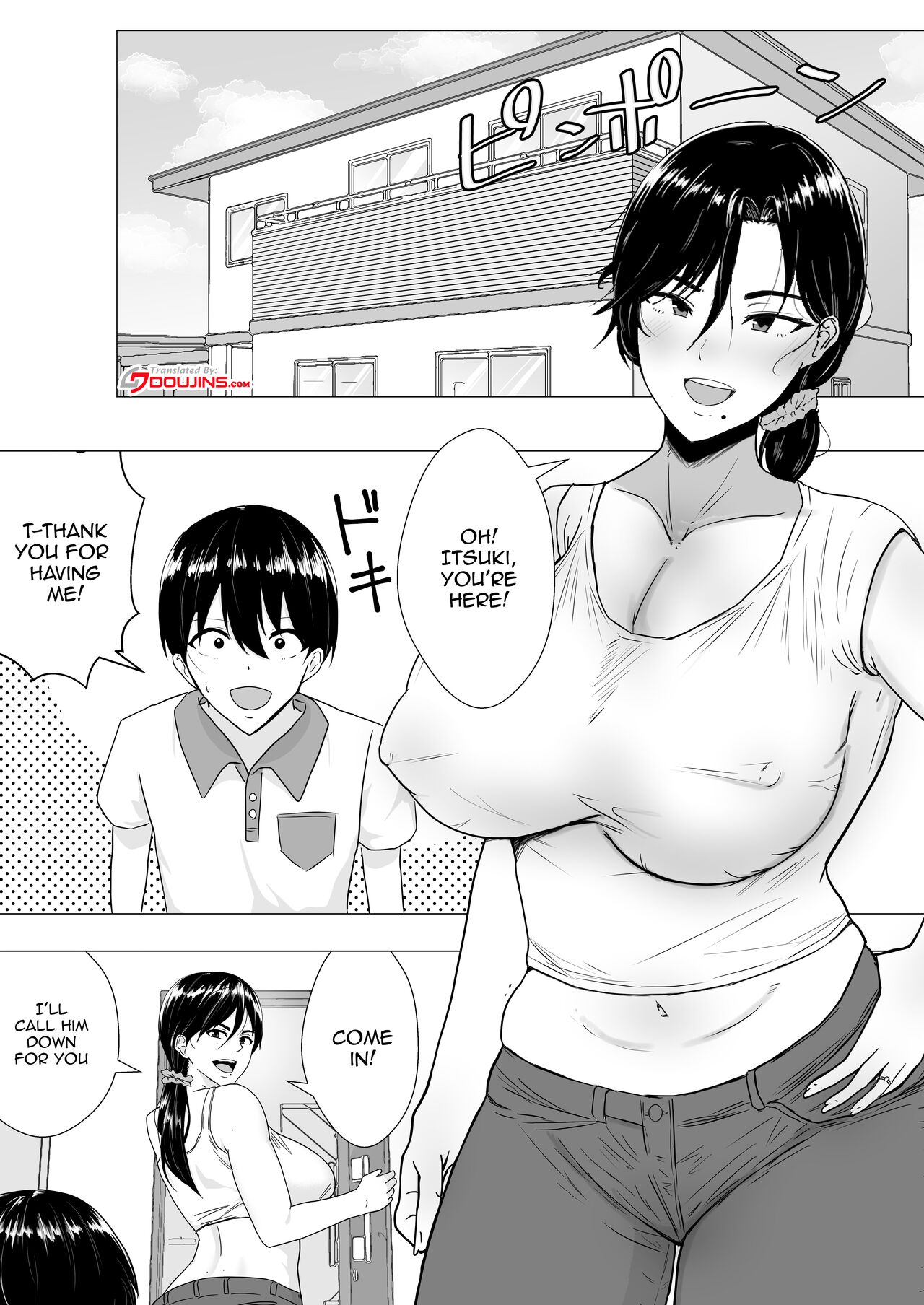 Kimottama Kaa-chan ~Genki Mama ga Boku no Dekachin ni Ochiru made~ | Gutsy Mom ~Until The Energetic Mother Falls To My Giant Dick~ - Page 4