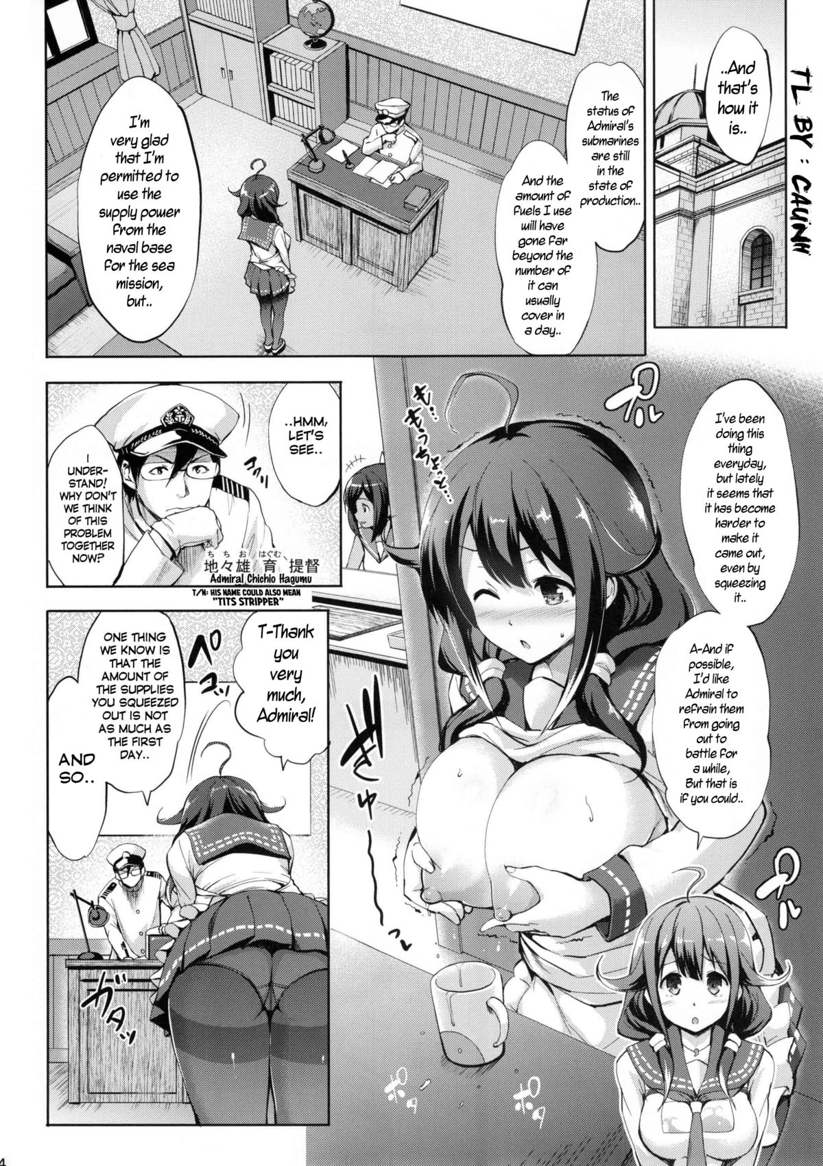 Taigei Ikunyu Nisshi | Taigei’s Breasts Care Diary - Page 4
