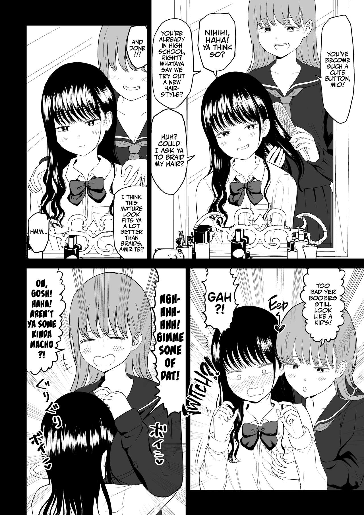 Cool-Dere JK 3 Shitsurakuen Hen | Cool Shy HS Girl 3 Paradise Lost Arc - Page 4