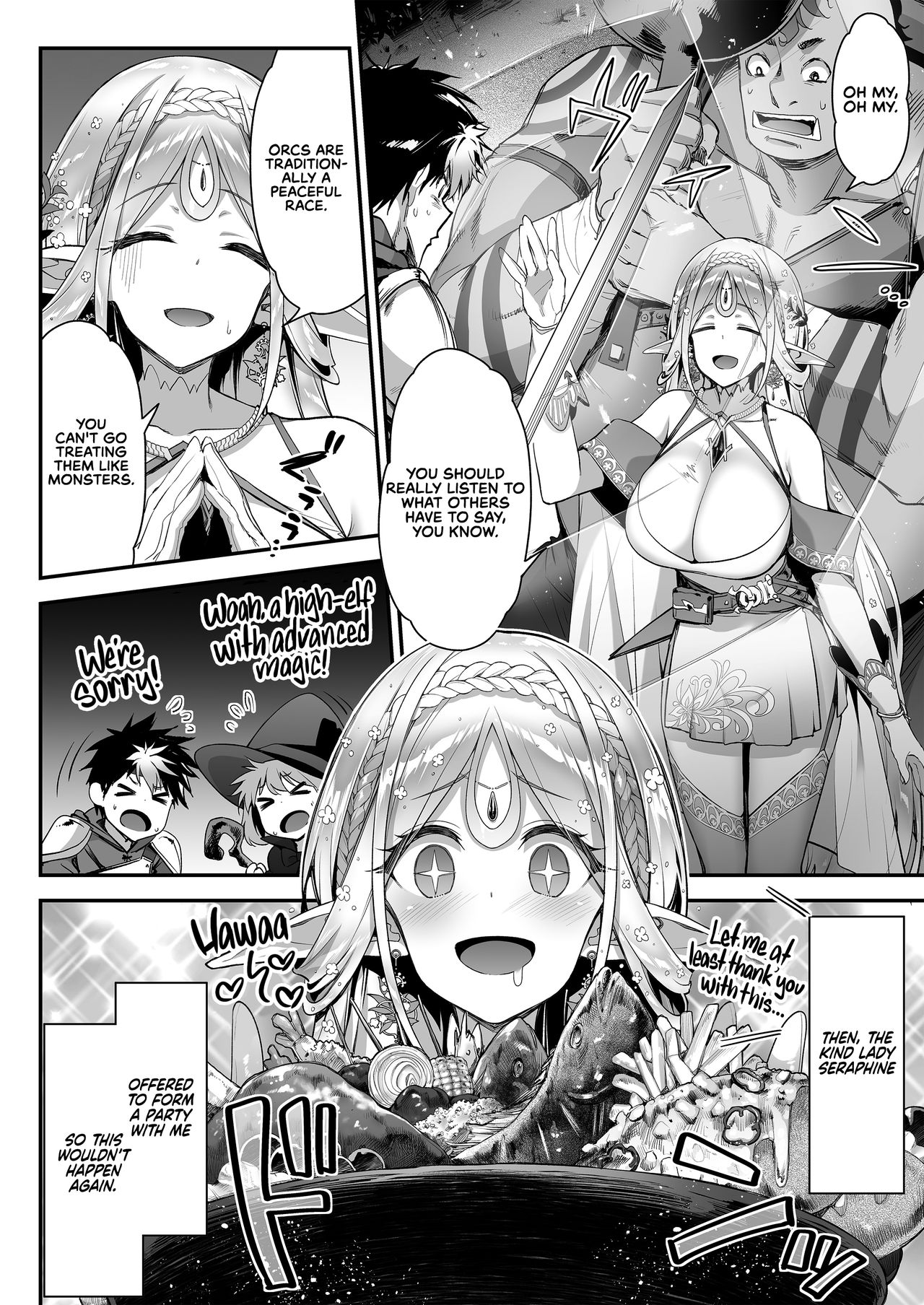 Midara na Elf-san wa Orc-kun ga Osuki | The Lewd Elf likes the Orc - Page 5