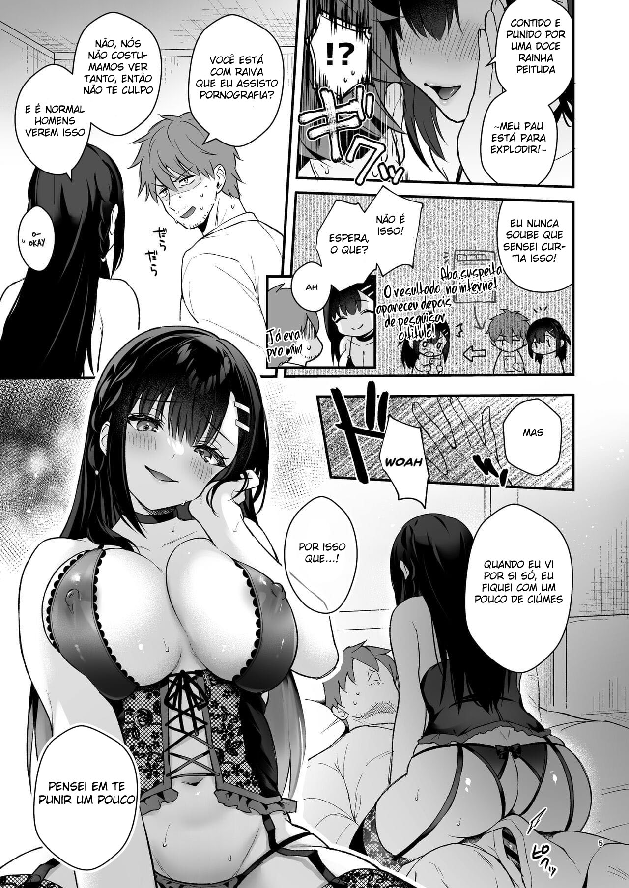 Hoje É Um Bom Dia Para Ser Safada - Page 4