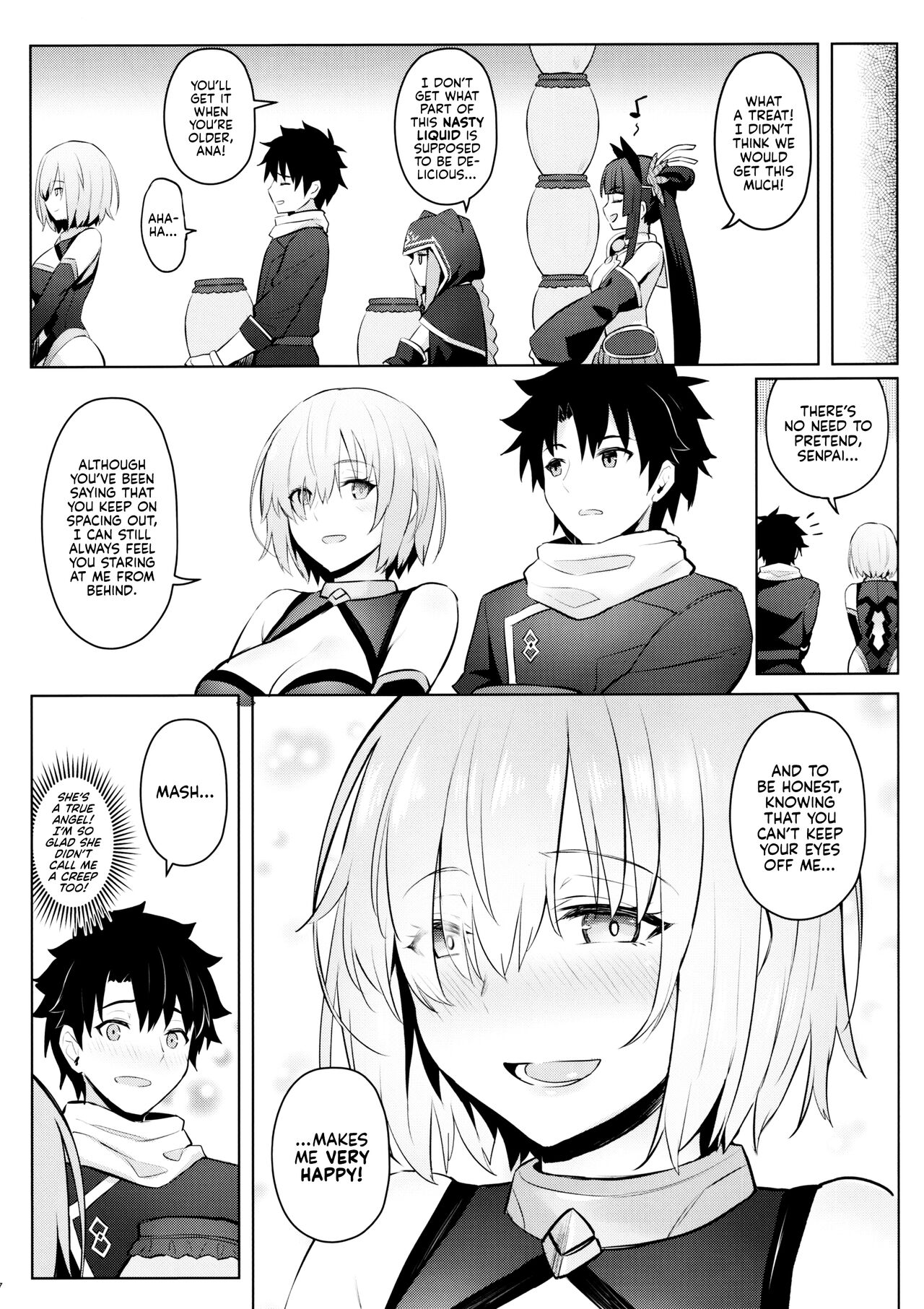 Mash no Bishiri Inmu | My Wet Dreams of Mash’s Bubble Butt - Page 5
