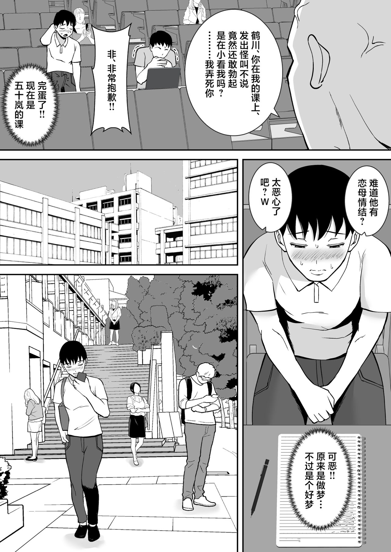 Kyonyuu de Kougakureki no Kaa-san ga Teinou na Senpai no Senyou Onaho ni Natteita Ken - Page 5