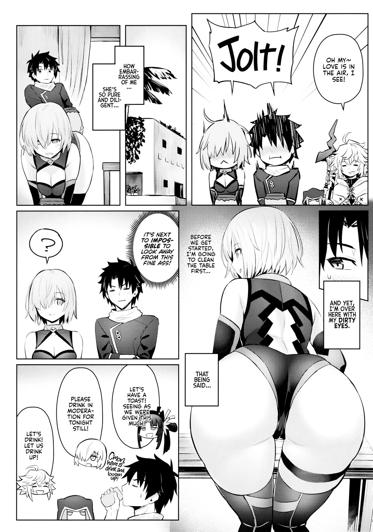 Mash no Bishiri Inmu | My Wet Dreams of Mash’s Bubble Butt - Page 6