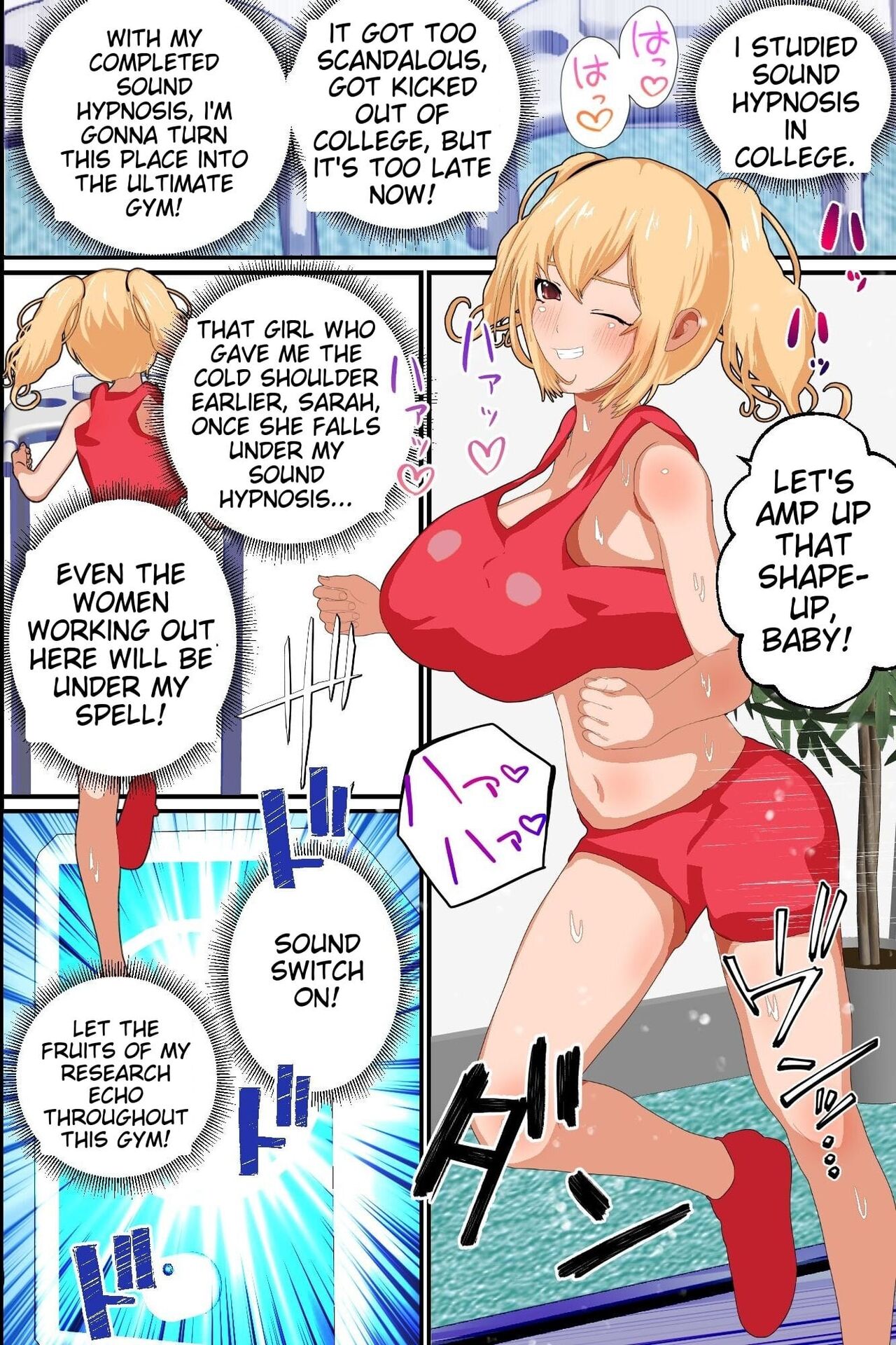 Sen’nō jimu de kyonyū de hikishimatta nyotai ana ni hame makuru torēningu - Page 7