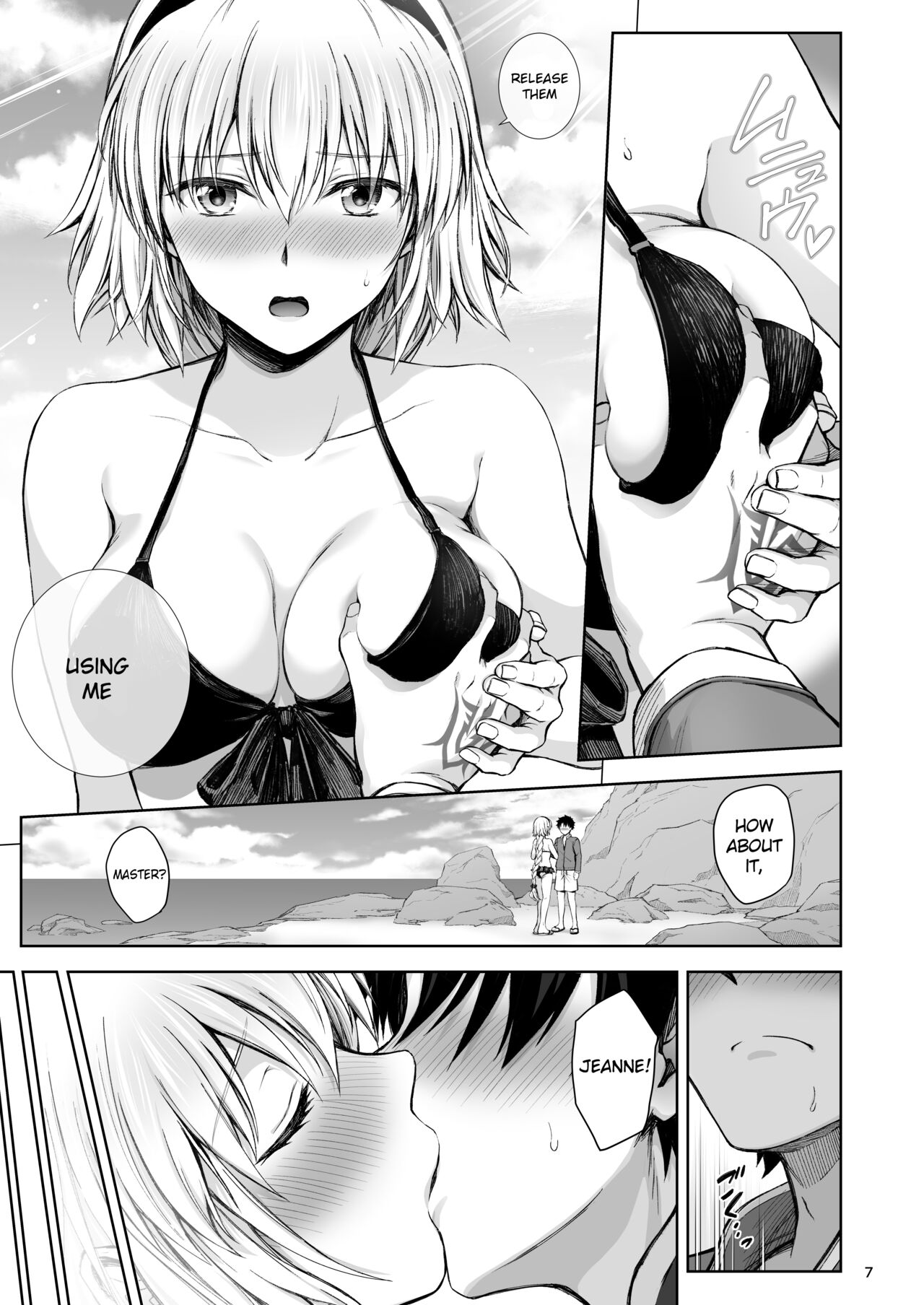 Jeanne to Natsu no Umi | Summer beach with Jeanne - Page 8