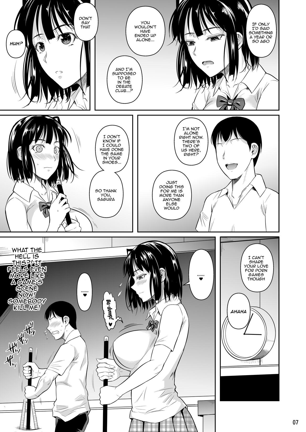 Bocchi no Mob ga Tadashii Sentaku o Shite Seiso Shoujo to Tsukiau. Mochiron Sex mo Suru | A Loner Makes the Right Choices And Goes Out With a Seiso Girl. Of Course There’s Sex As Well. - Page 8