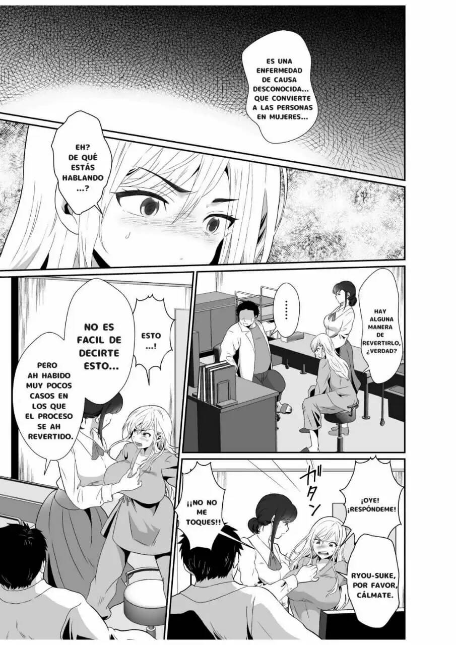 Uwakisyou no Otto ni Seitenkan Kusuri o Nomase Tsuzuketa Kekka | Los resultados de hacer que mi marido infiel beba continuamente una droga que modifica el género - Page 10