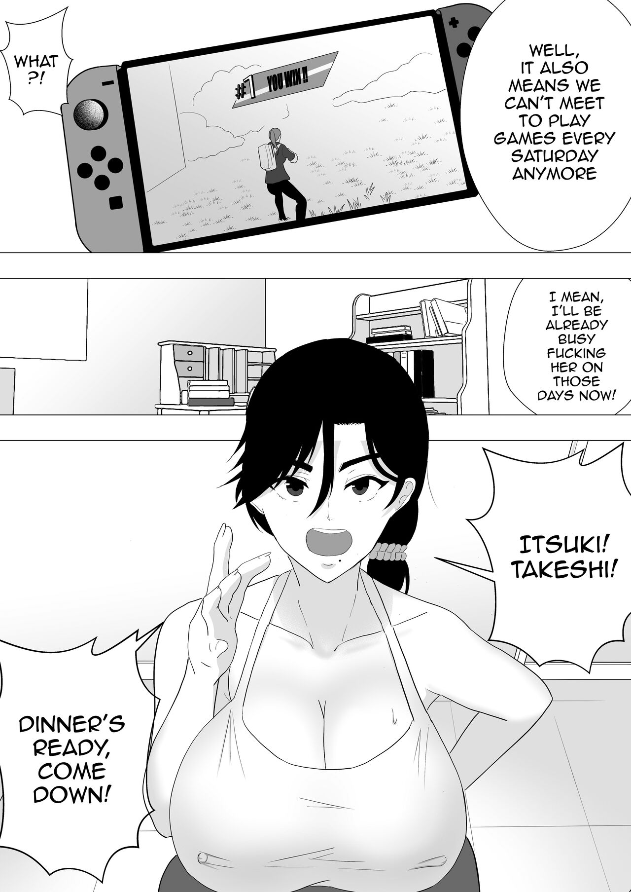 Kimottama Kaa-chan ~Genki Mama ga Boku no Dekachin ni Ochiru made~ | Gutsy Mom ~Until The Energetic Mother Falls To My Giant Dick~ - Page 11