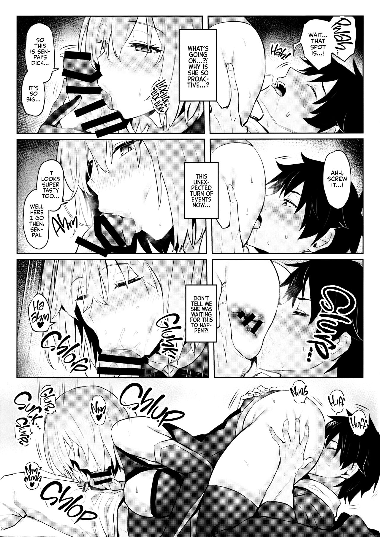 Mash no Bishiri Inmu | My Wet Dreams of Mash’s Bubble Butt - Page 11