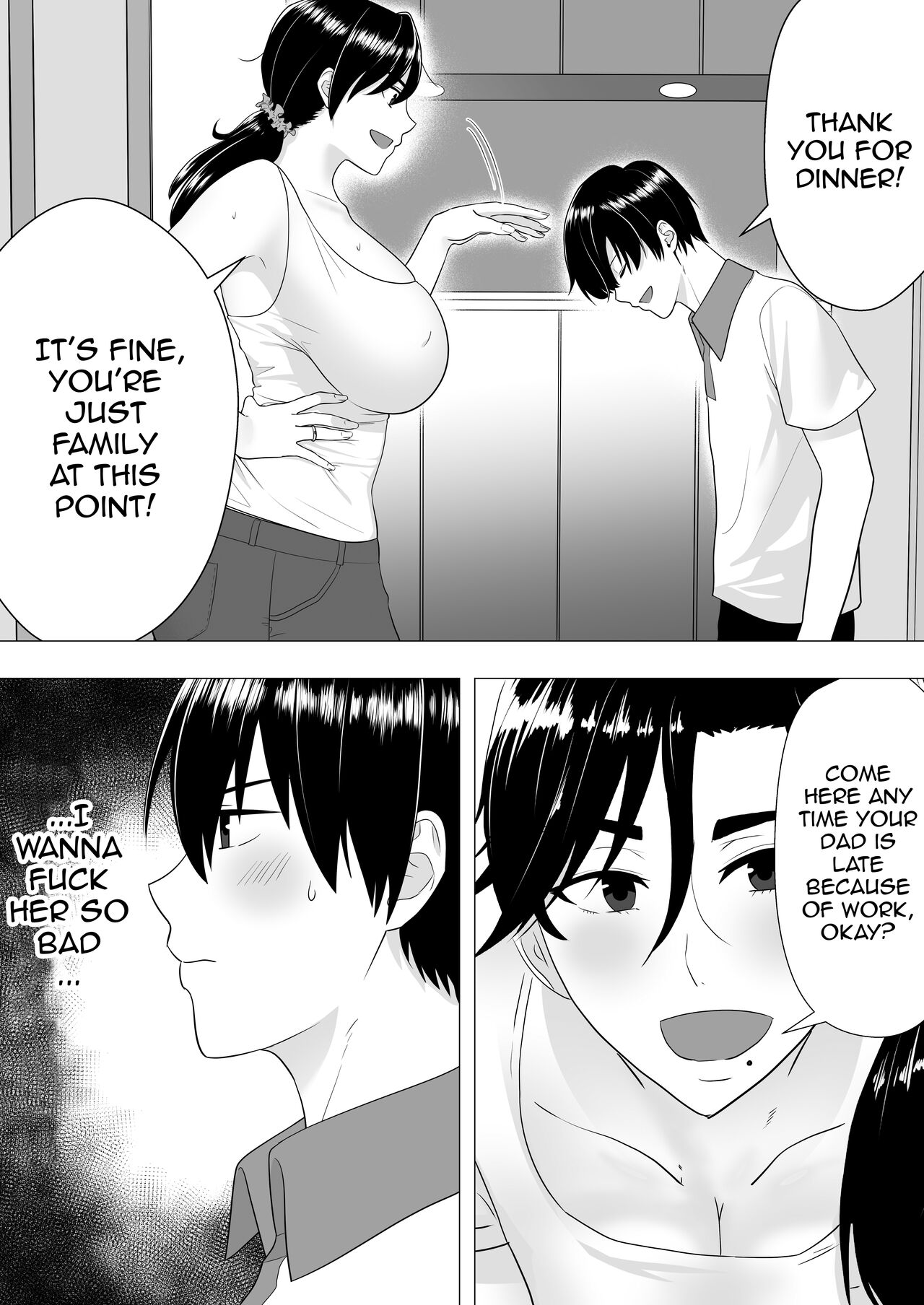 Kimottama Kaa-chan ~Genki Mama ga Boku no Dekachin ni Ochiru made~ | Gutsy Mom ~Until The Energetic Mother Falls To My Giant Dick~ - Page 12