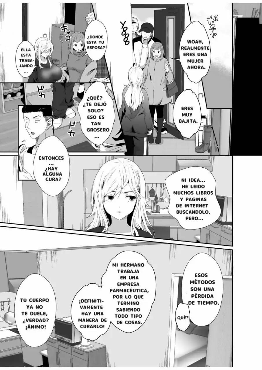 Uwakisyou no Otto ni Seitenkan Kusuri o Nomase Tsuzuketa Kekka | Los resultados de hacer que mi marido infiel beba continuamente una droga que modifica el género - Page 14
