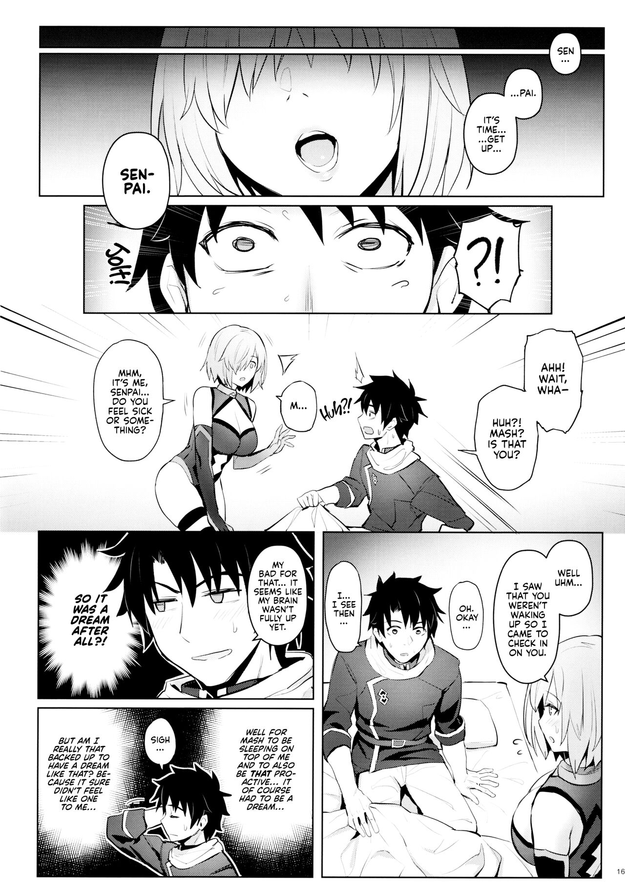 Mash no Bishiri Inmu | My Wet Dreams of Mash’s Bubble Butt - Page 14