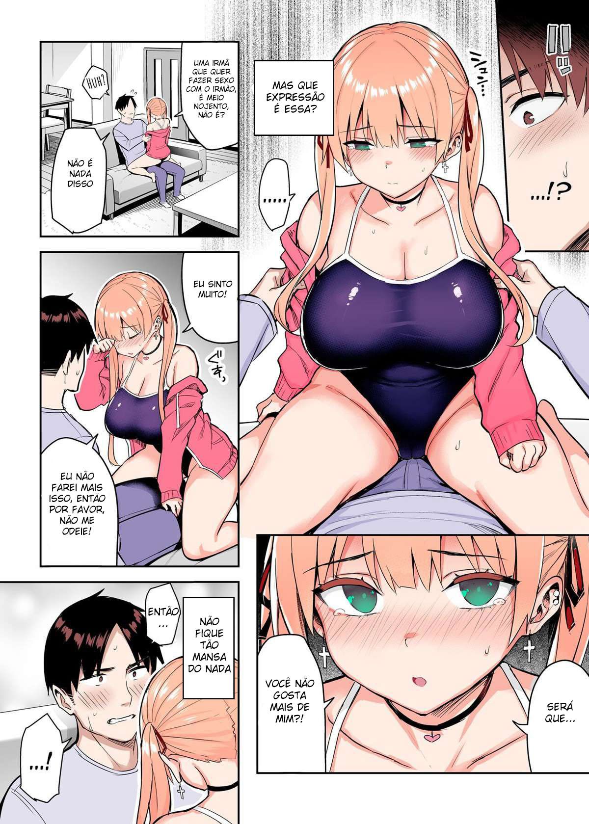 Eu Não Consigo Lidar com a Minha Irmãzinha, Agora Que Ela Virou uma Vadia…!! 2 - Page 15