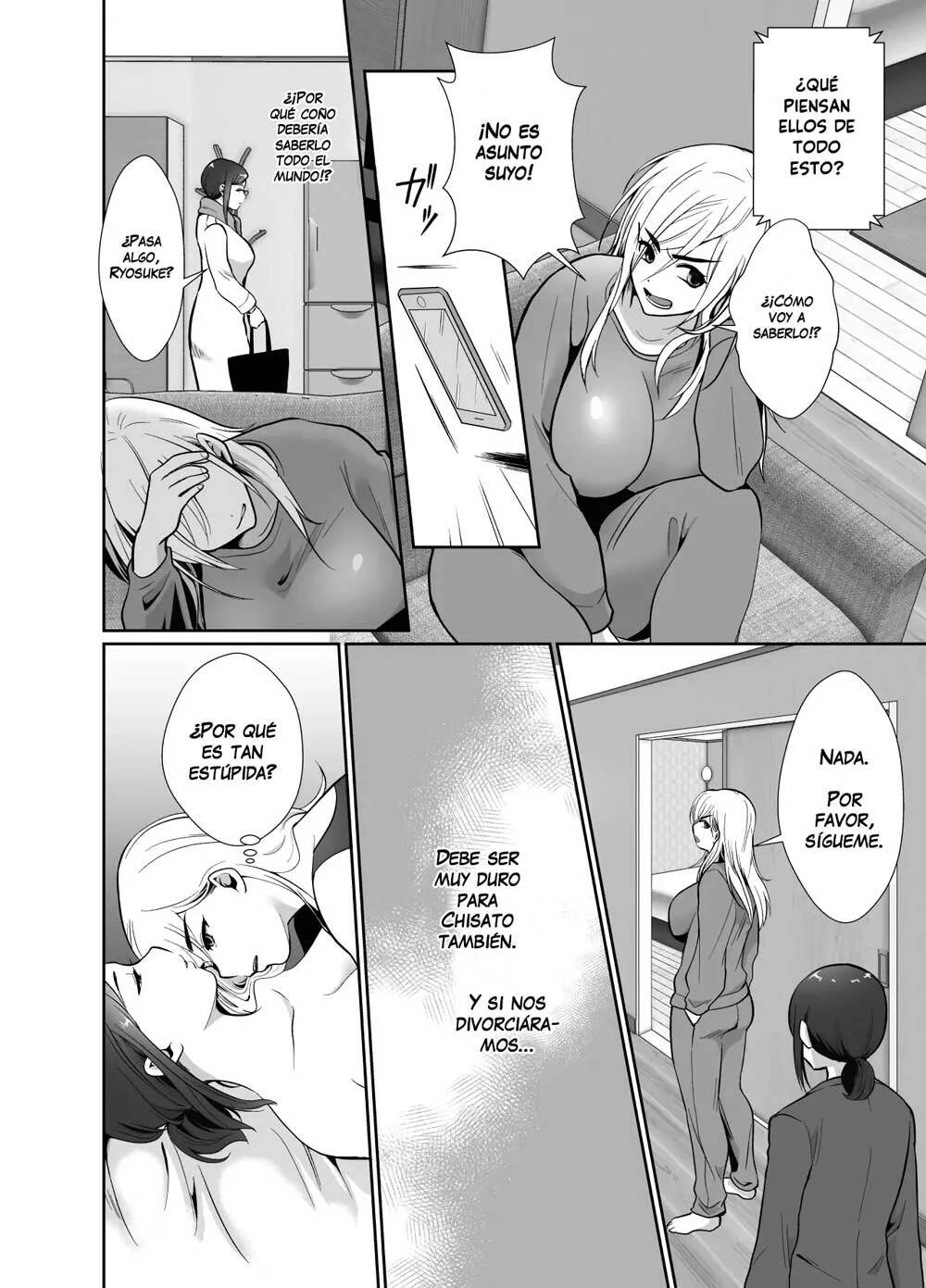 Uwakisyou no Otto ni Seitenkan Kusuri o Nomase Tsuzuketa Kekka 2 | Los resultados de hacer que mi marido adúltero beba continuamente una droga que modifica el género 2 - Page 16