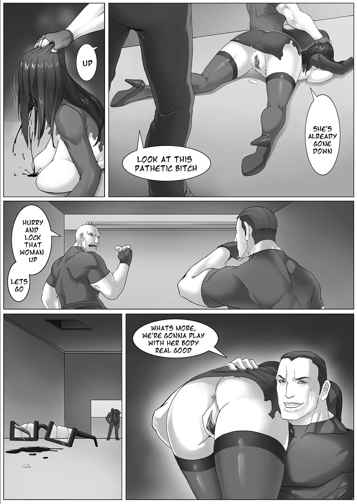 Jukujo Sousakan ~Sandbag Nikubenki~ | MILF Inspector ~Sandbag Meat Toilet - Page 19