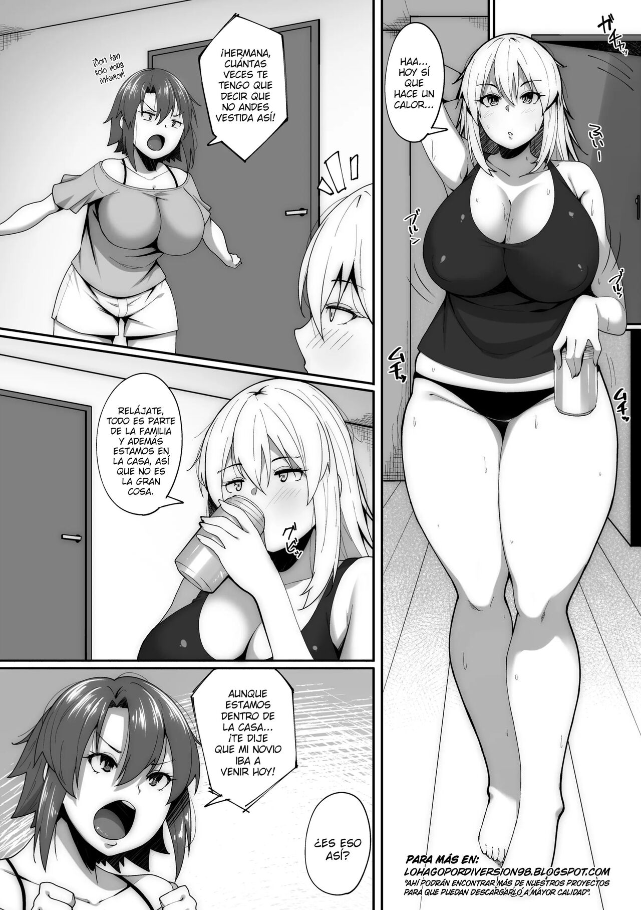 Ore wa Furoba de Kanojo no Ane ni Netorareru | ¡La Hermana De Mi Novia Me Sedució En El Baño Y Terminé Follandomela! - Page 2