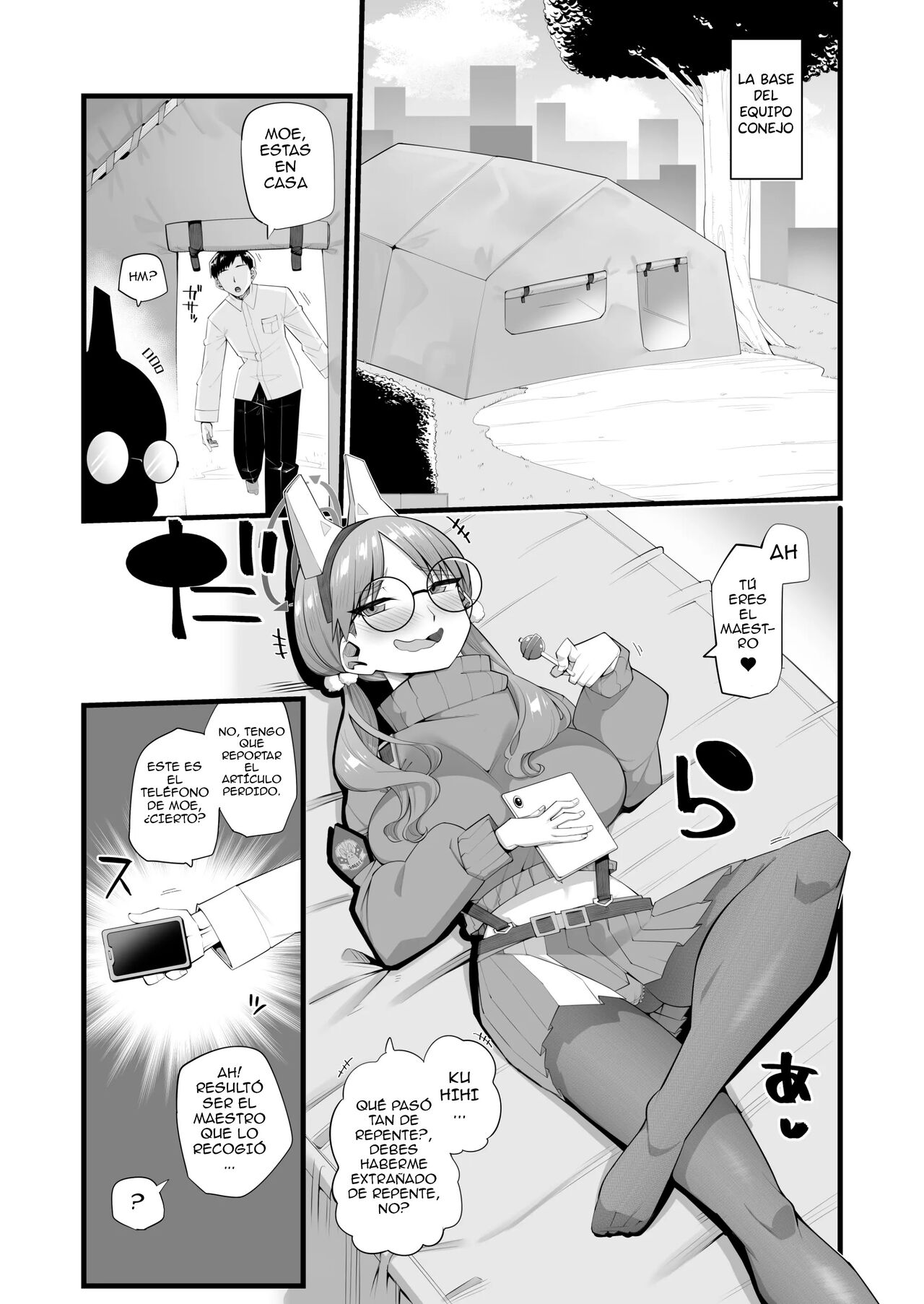Moe wa Sensei de Hametsu shitai | Moe quiere destruir a su profesor 1 - Page 2