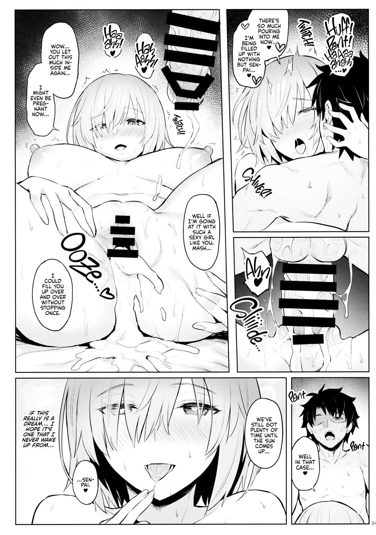 Mash no Bishiri Inmu | My Wet Dreams of Mash’s Bubble Butt - Page 22