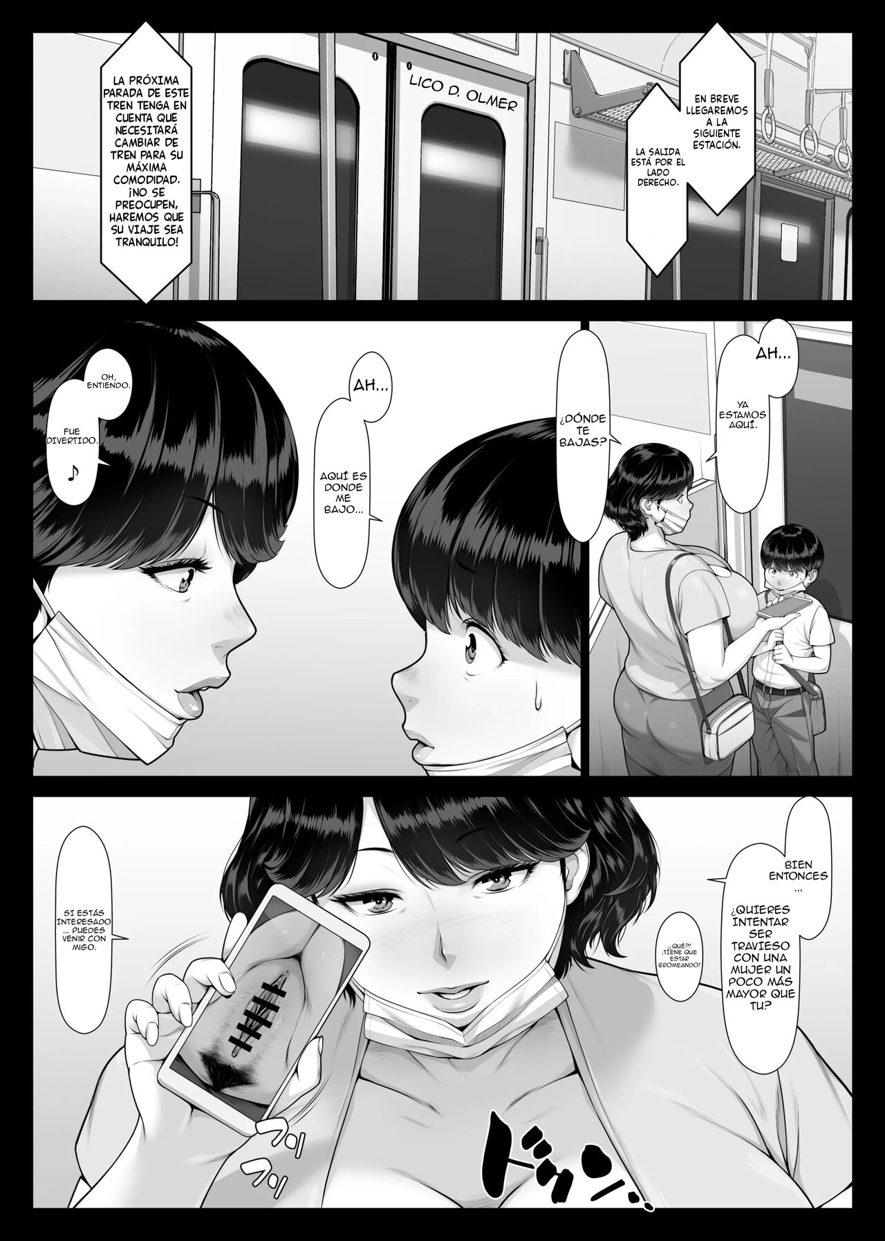 Chijo Monogatari Bakunyuu Chijukujo to Doutei-kun | El encuentro de una seductora madura tetona y un niño virgen - Page 22