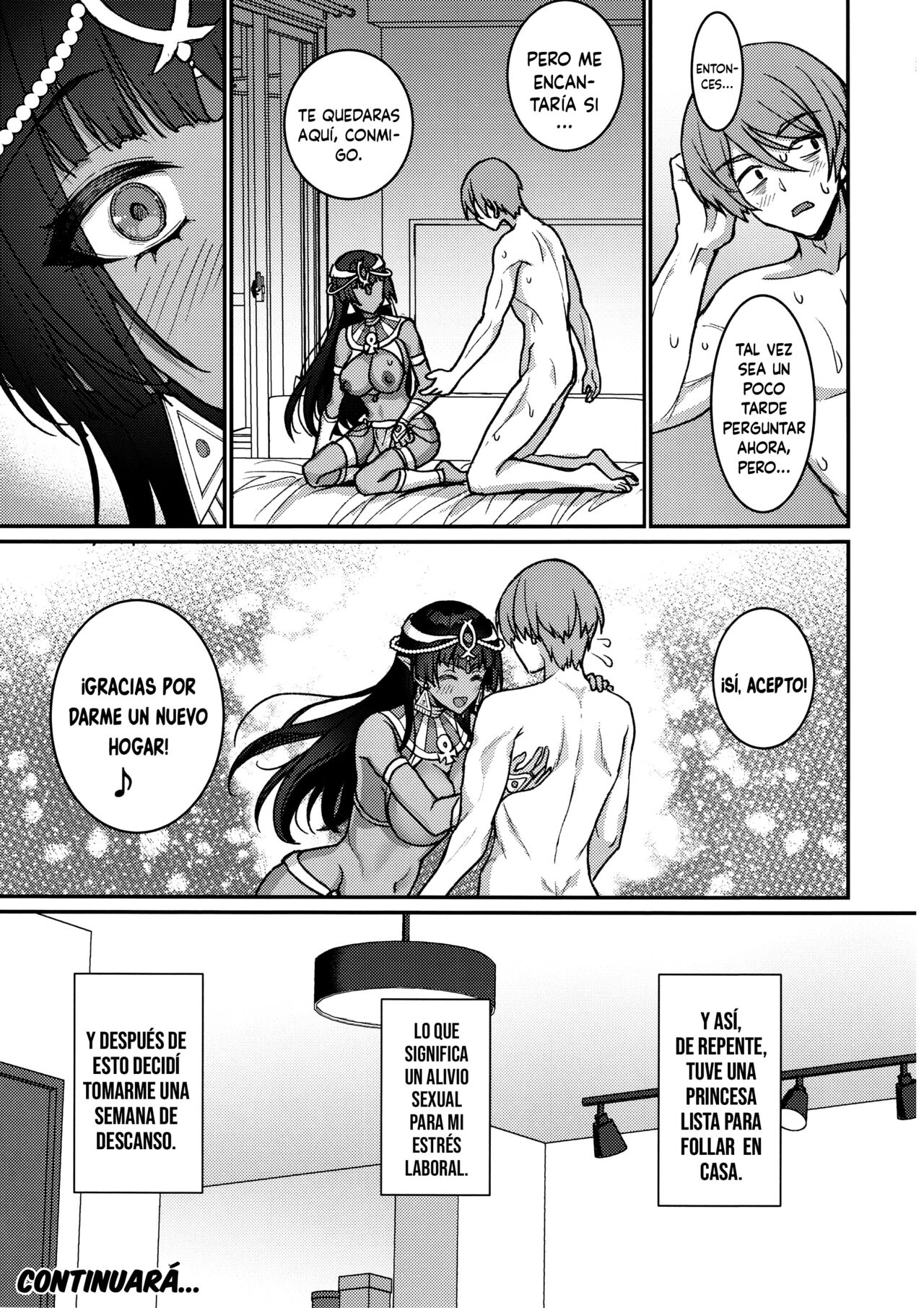 Muchi Muchi Kasshoku Oujo to Yarimakuri Dousei Seikatsu - Page 24