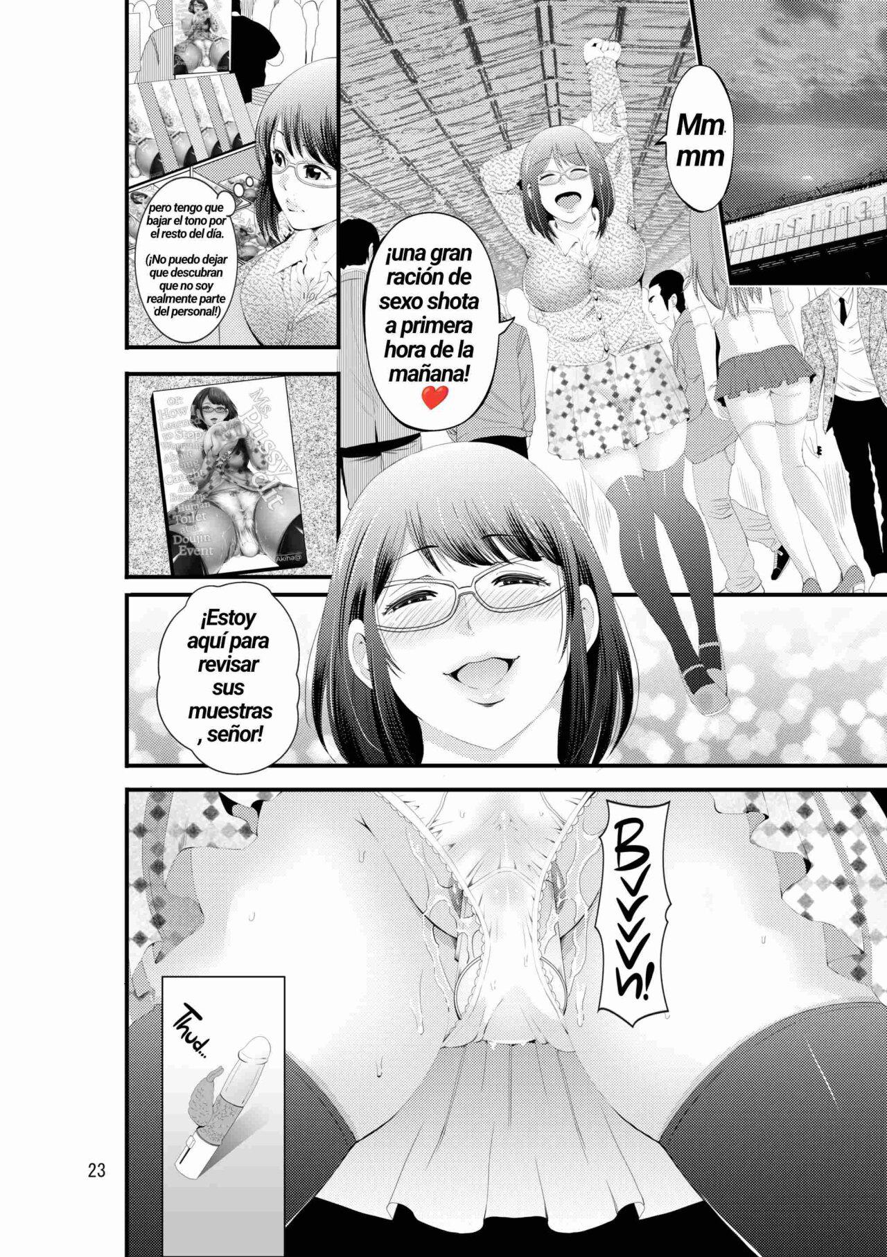ManCli Manko to Cli o Ijirareru no ga Daisuki na Fujoshi nano de Doujin Event no Nikubenki ni Natte mita - Page 24